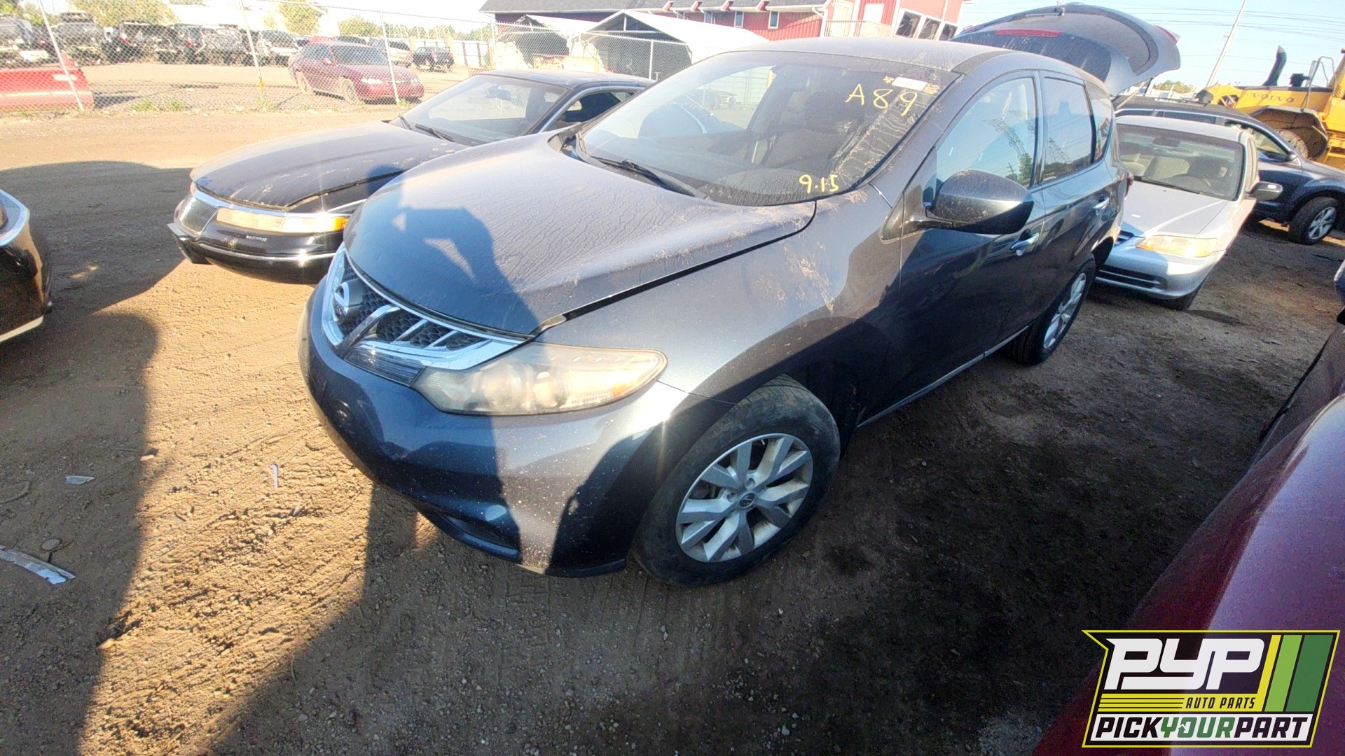 2011 NISSAN MURANO partes disponibles