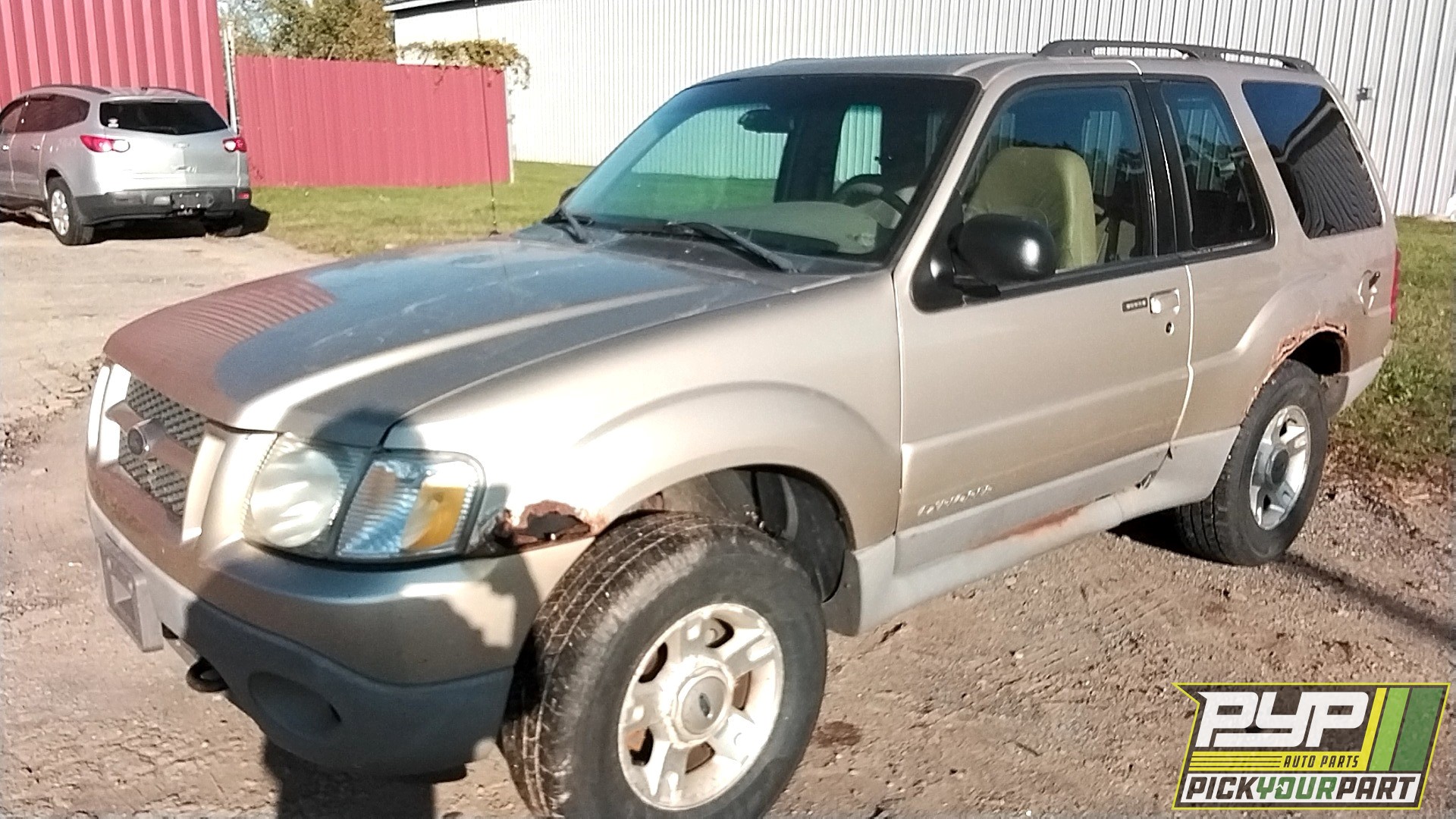 2001 FORD EXPLORER SPORT partes disponibles
