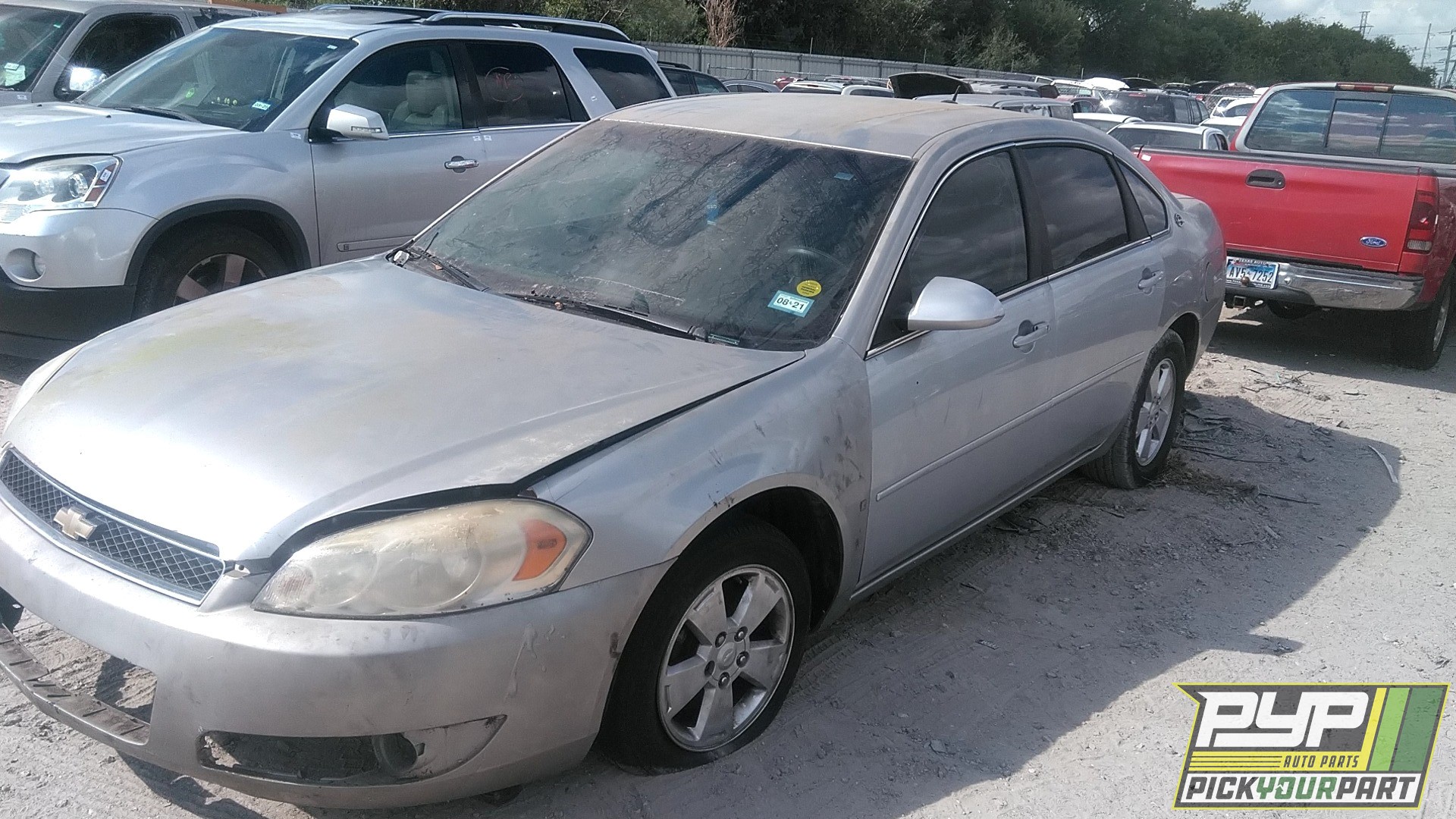 2007 CHEVROLET IMPALA partes disponibles
