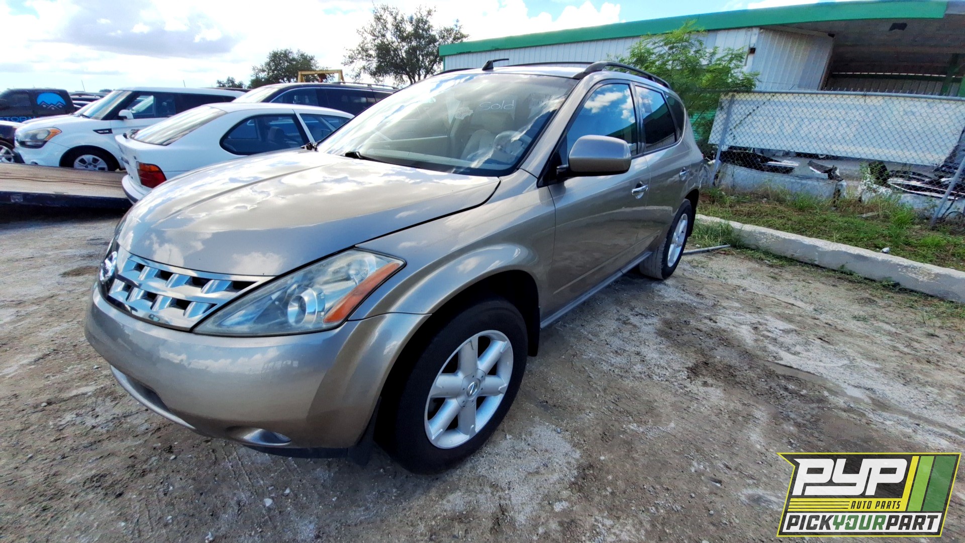 2004 NISSAN MURANO partes disponibles