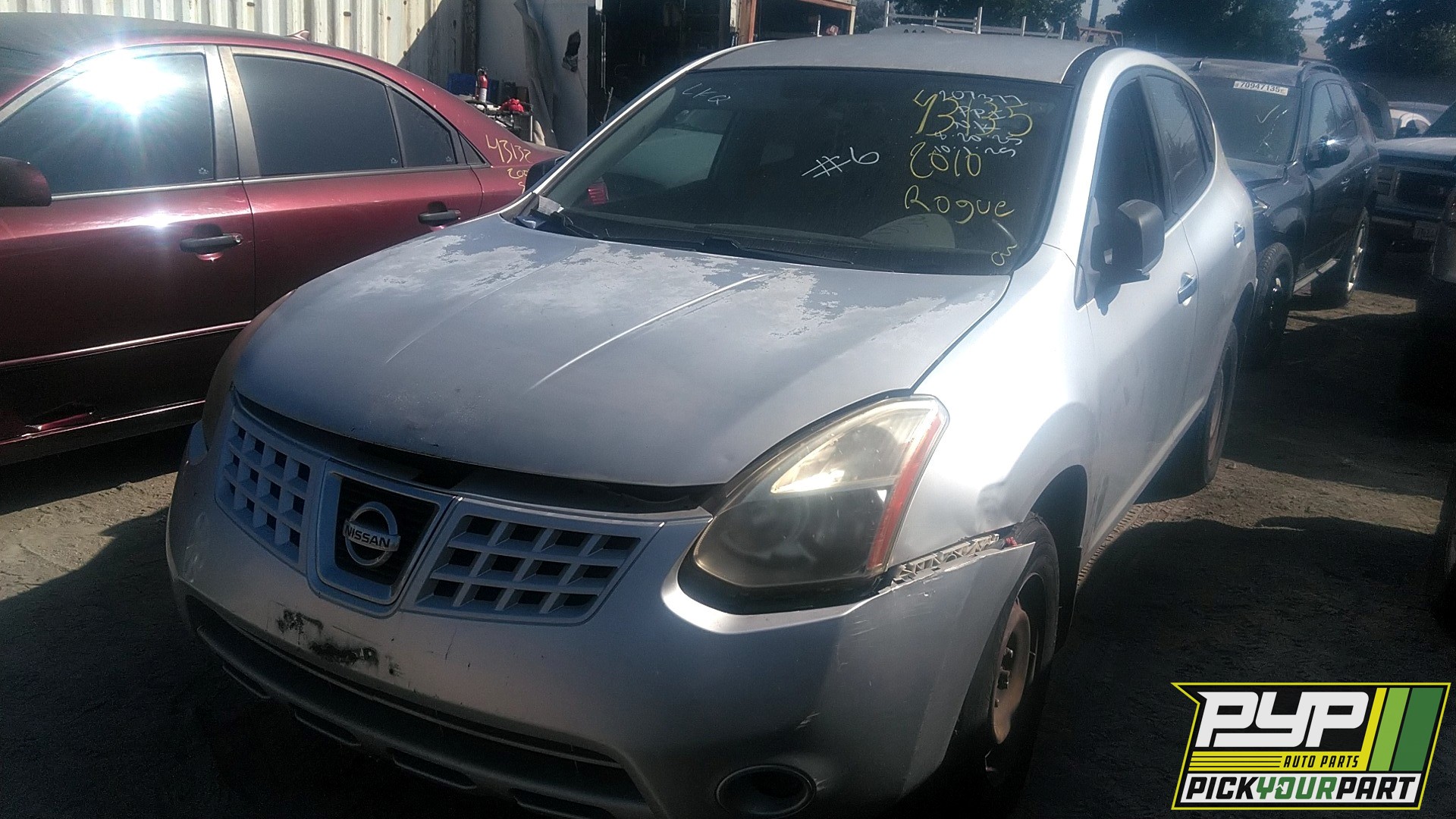 2010 NISSAN ROGUE partes disponibles