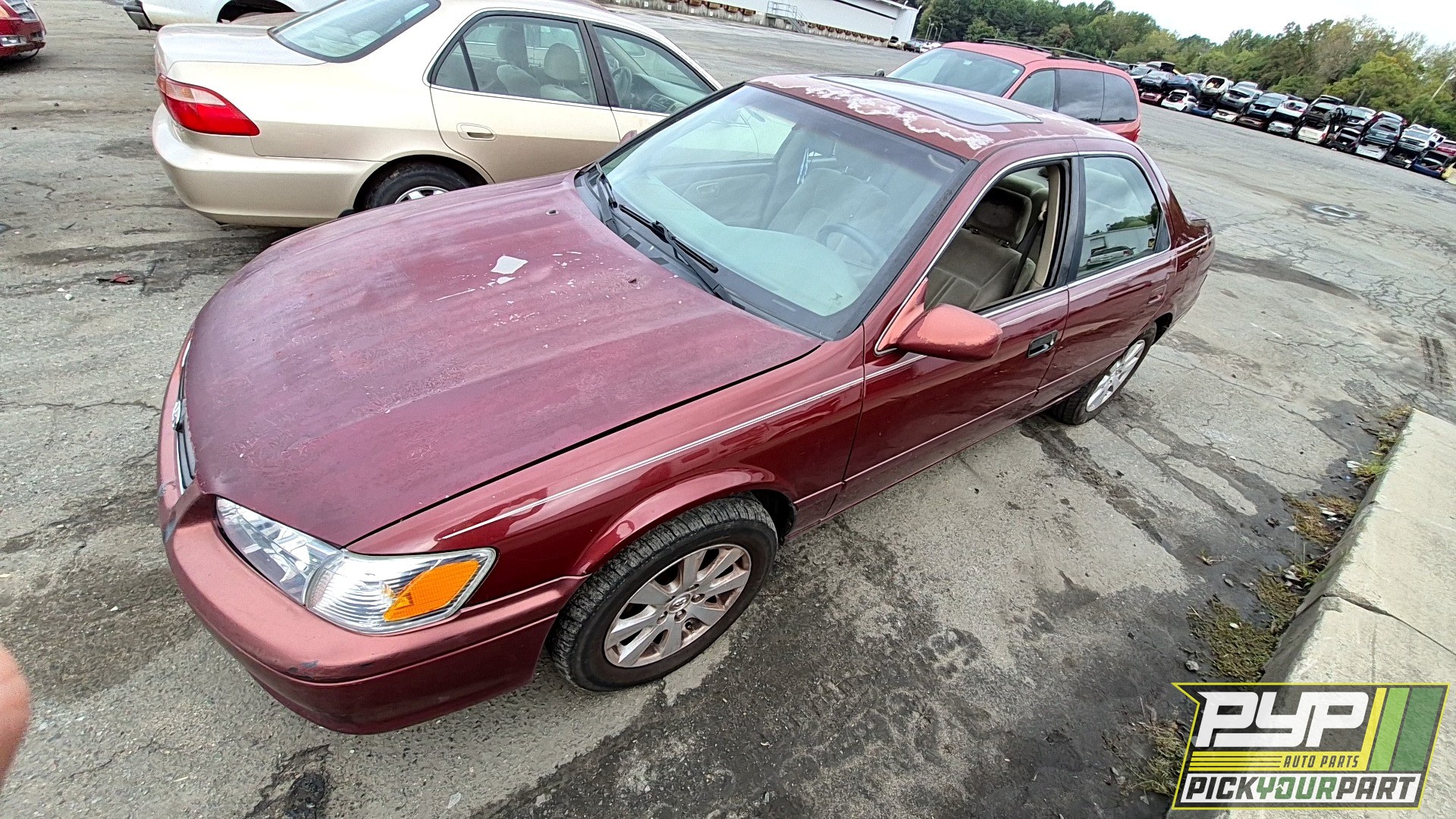 2001 TOYOTA CAMRY partes disponibles