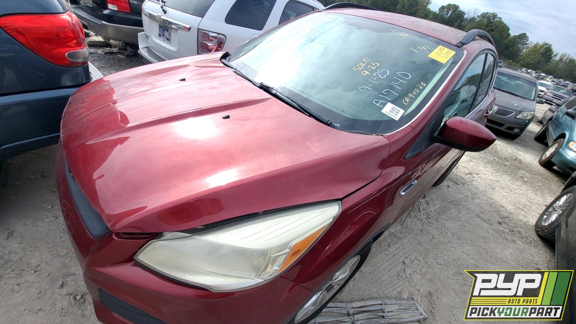 2015 FORD ESCAPE partes disponibles