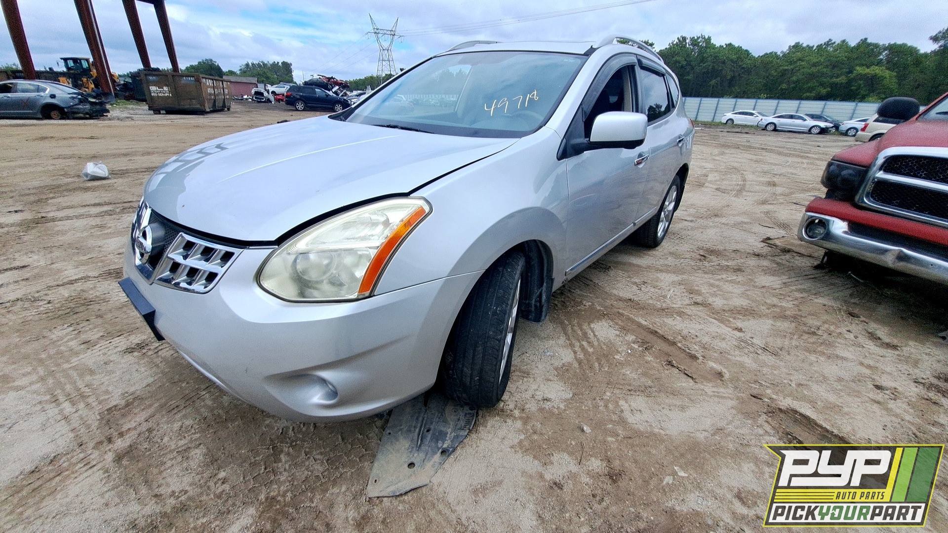 2012 NISSAN ROGUE partes disponibles