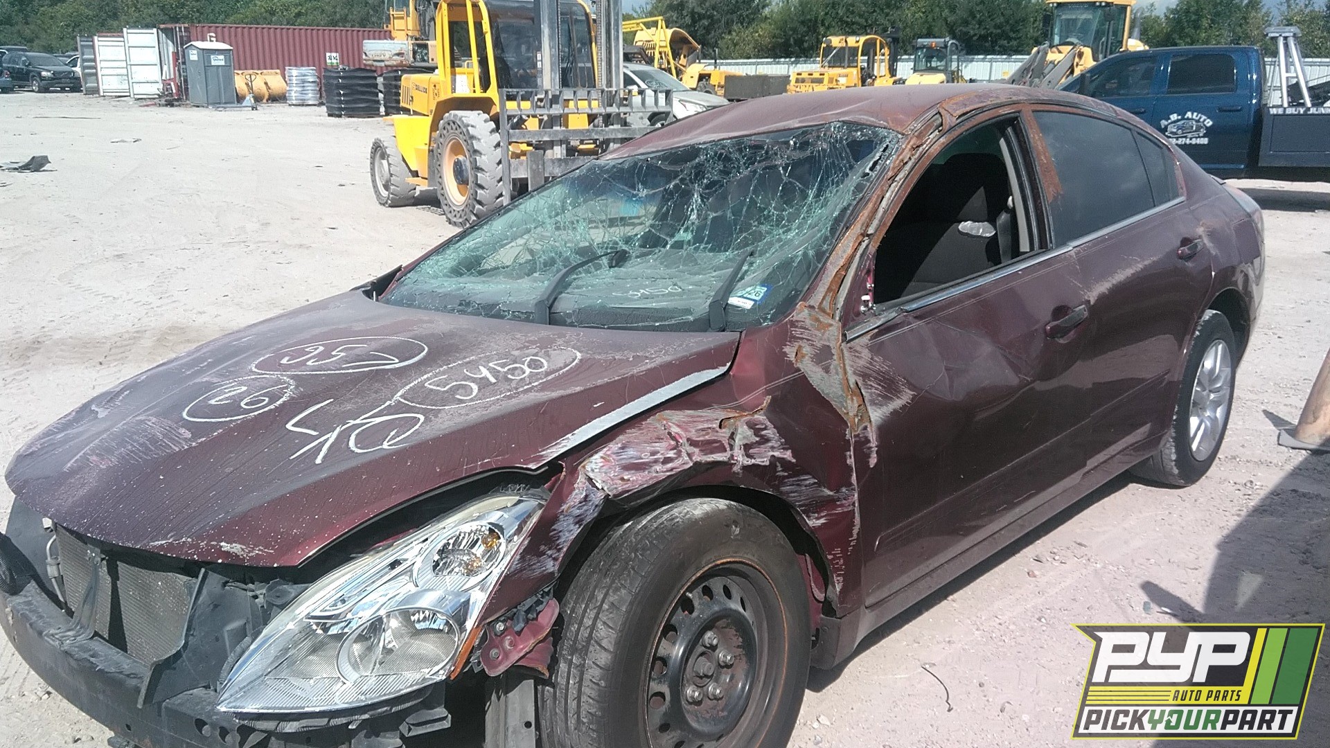 2011 NISSAN ALTIMA partes disponibles