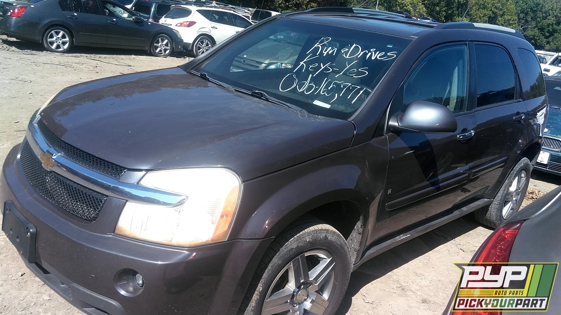 2008 CHEVROLET EQUINOX partes disponibles
