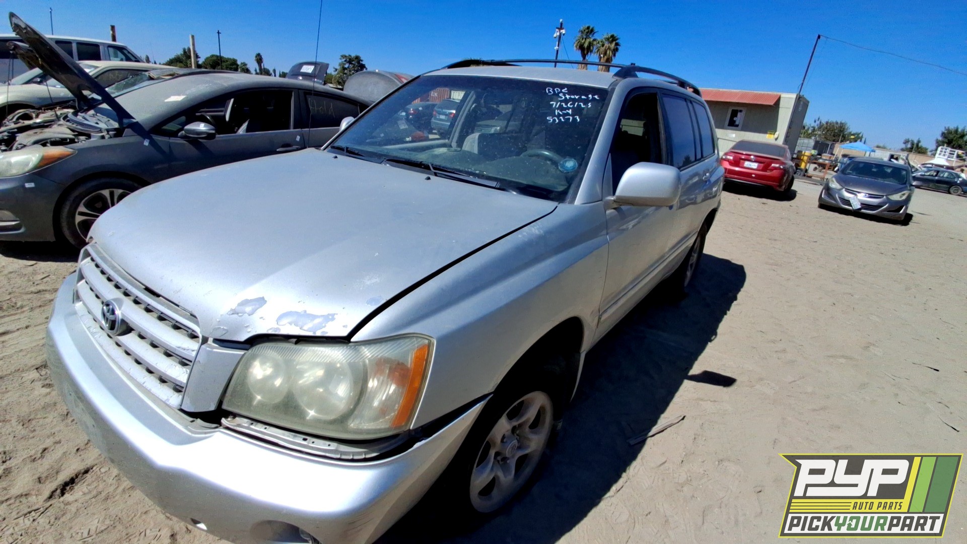 2003 TOYOTA HIGHLANDER partes disponibles