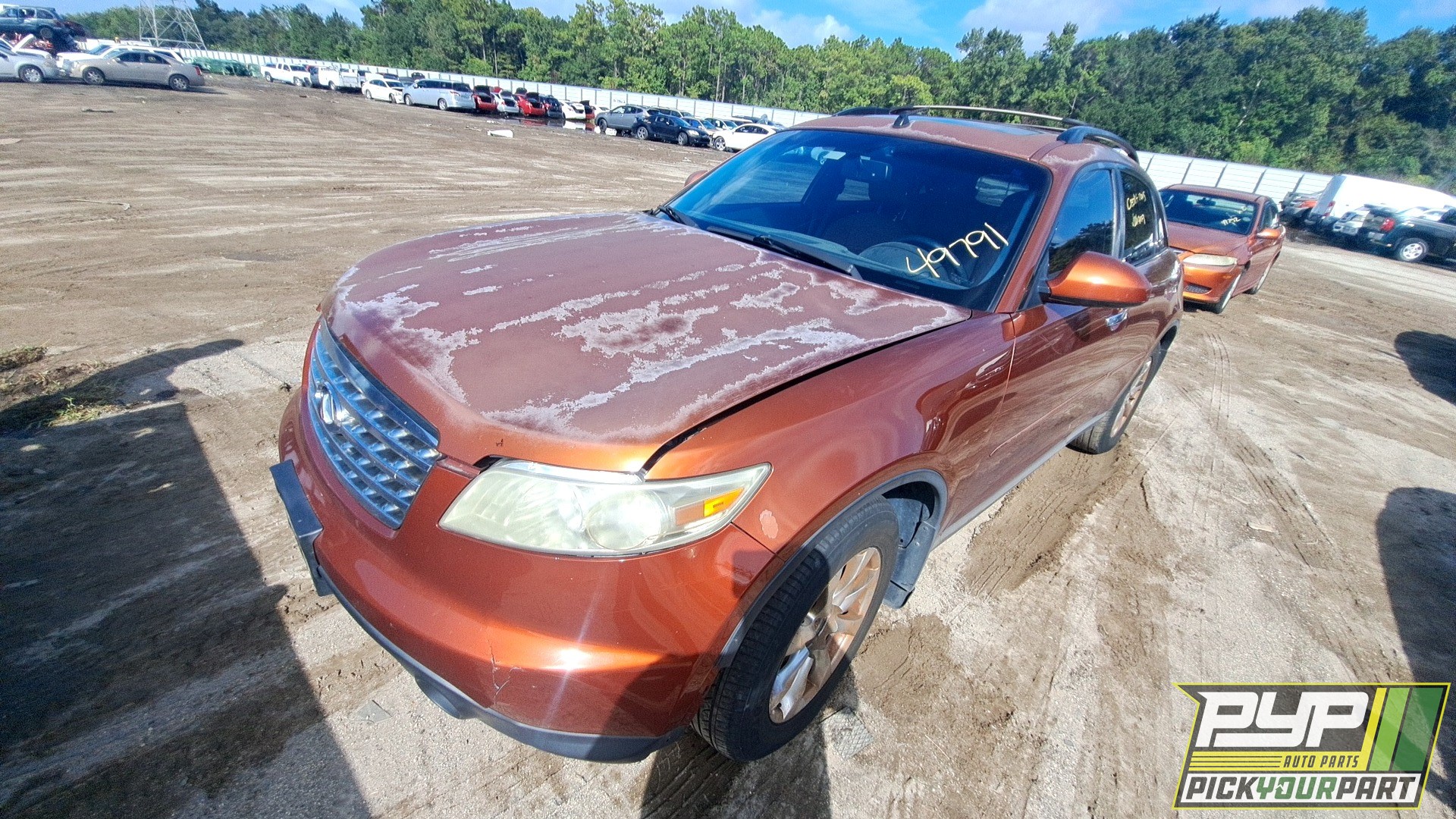 2008 INFINITI FX35 partes disponibles