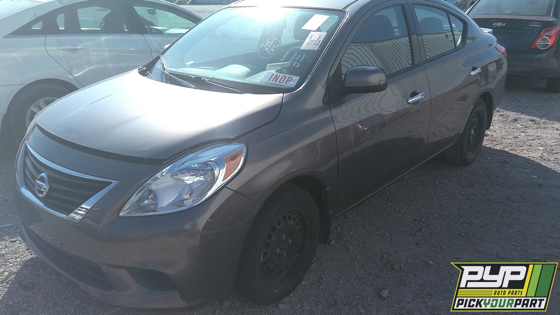2014 NISSAN VERSA partes disponibles
