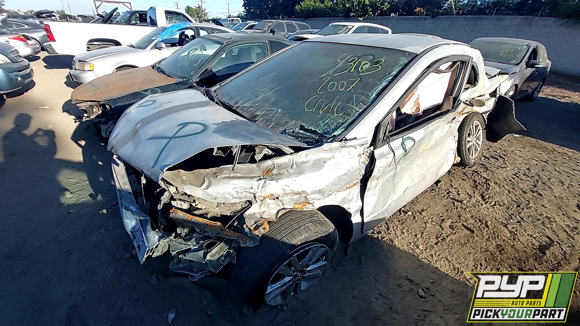 2007 HONDA CIVIC partes disponibles