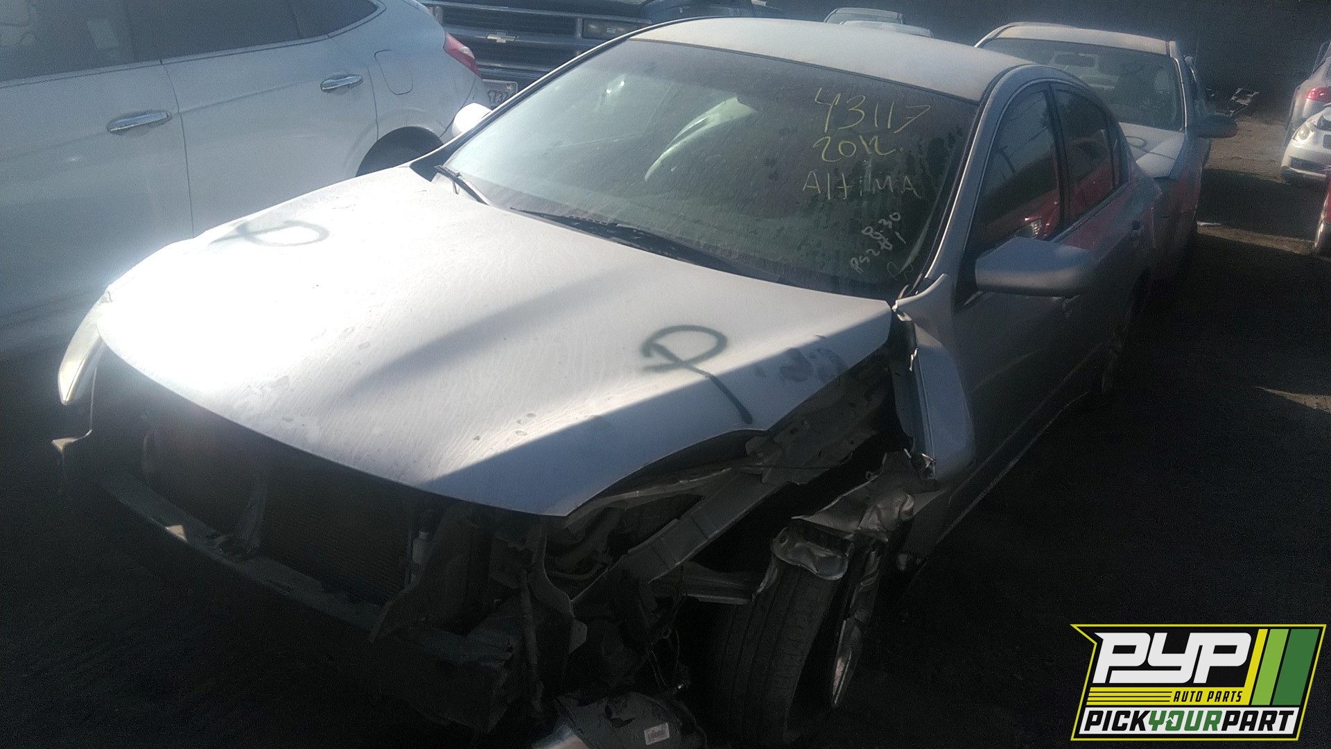 2012 NISSAN ALTIMA partes disponibles