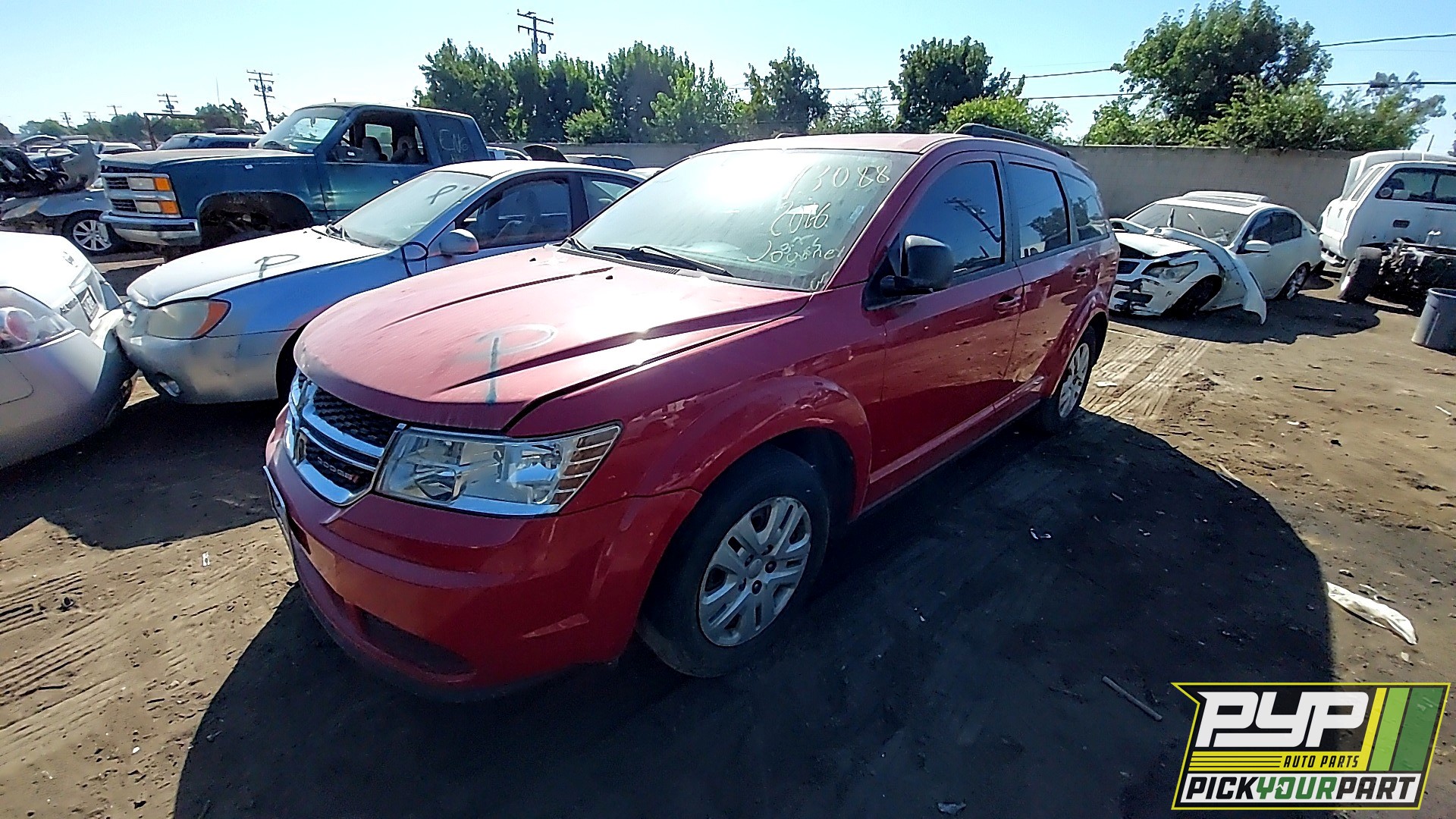 2016 DODGE JOURNEY partes disponibles
