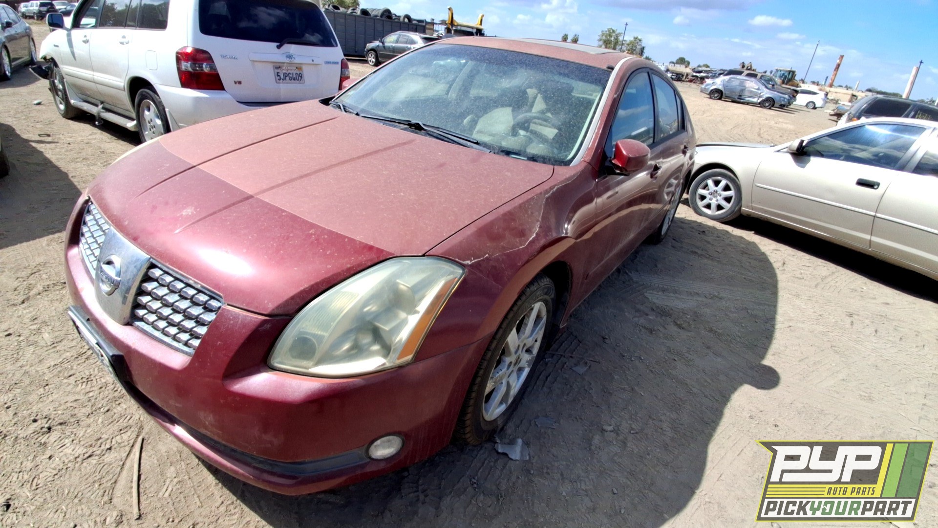 2006 NISSAN MAXIMA partes disponibles