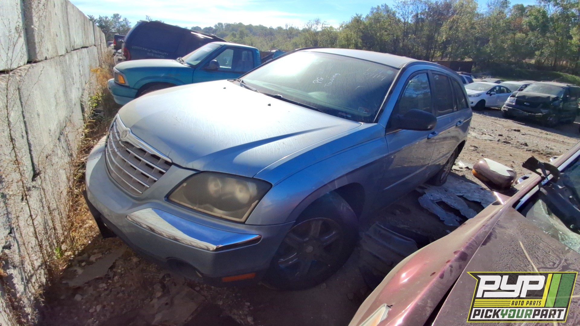 2004 CHRYSLER PACIFICA partes disponibles