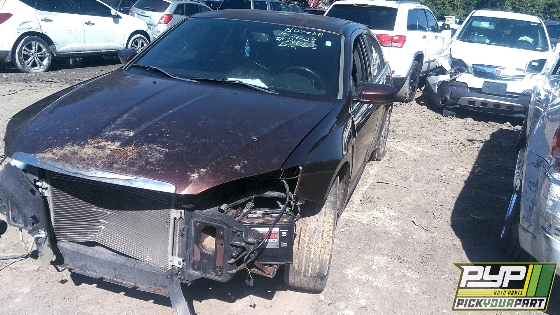 2013 CHRYSLER 200 partes disponibles