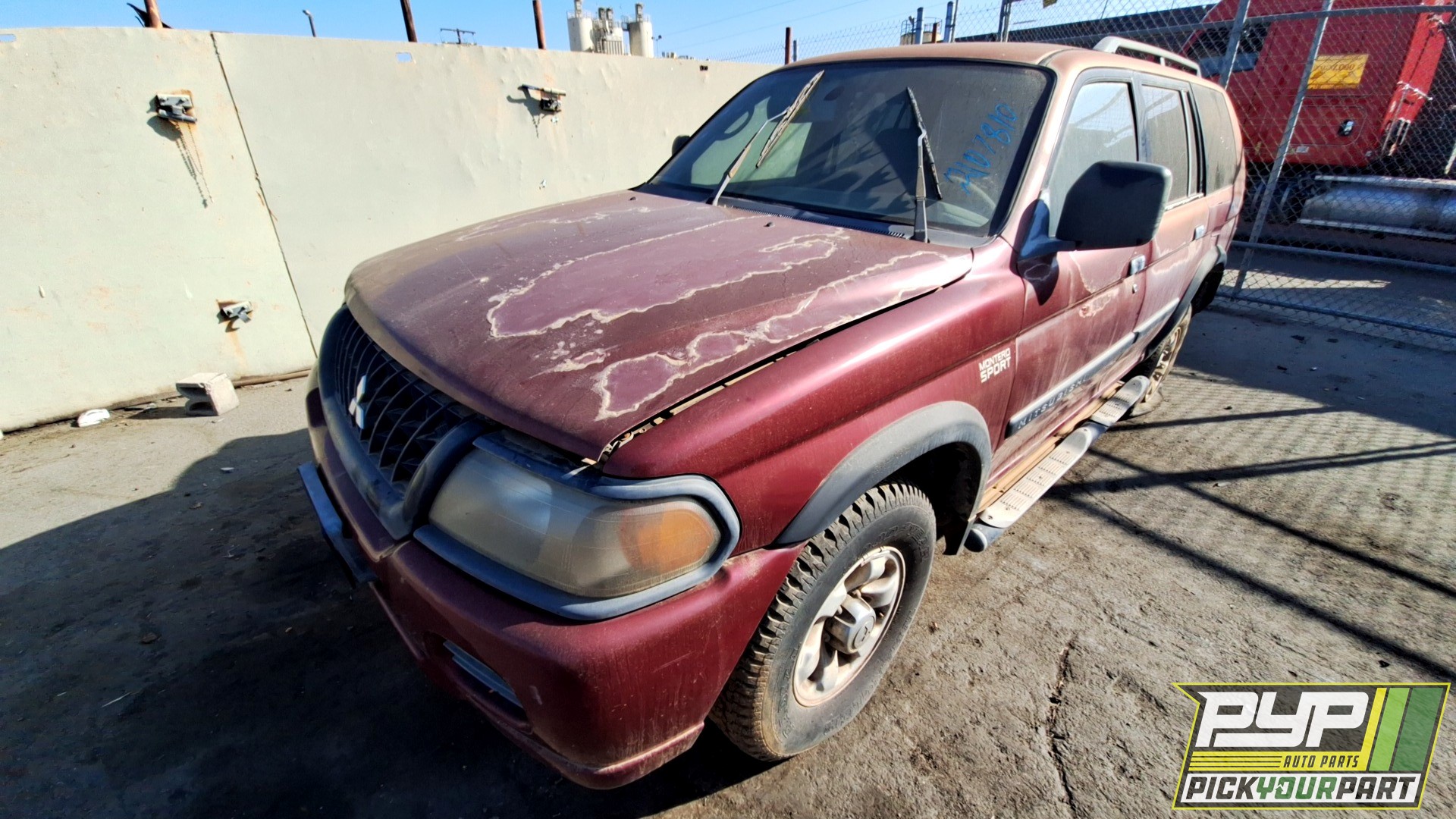 2002 MITSUBISHI MONTERO SPORT partes disponibles