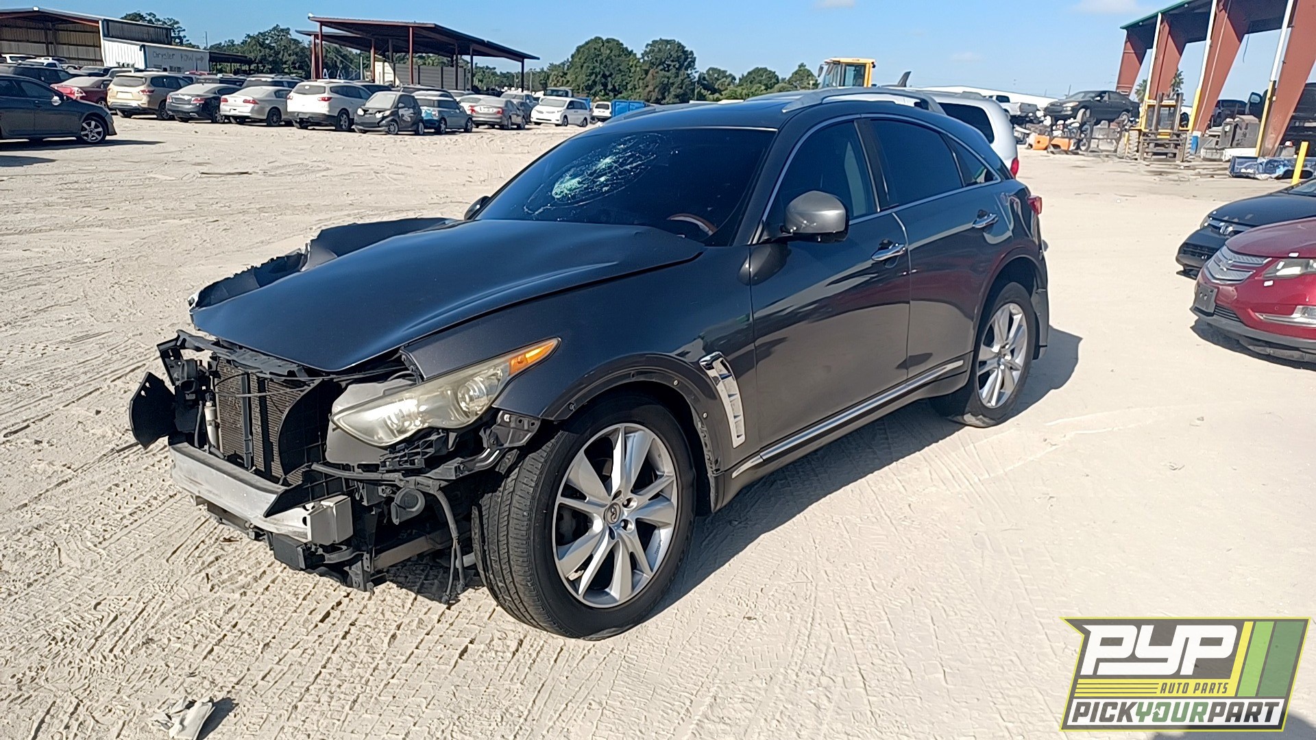 2012 INFINITI FX35 partes disponibles