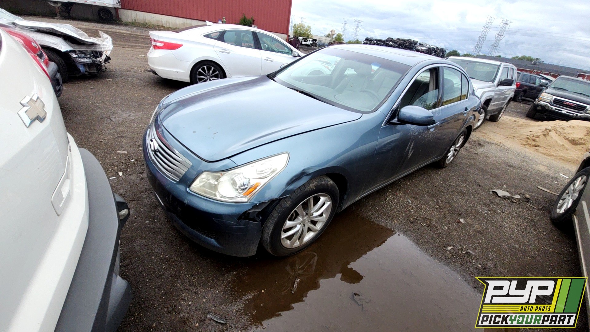 2007 INFINITI G35 partes disponibles