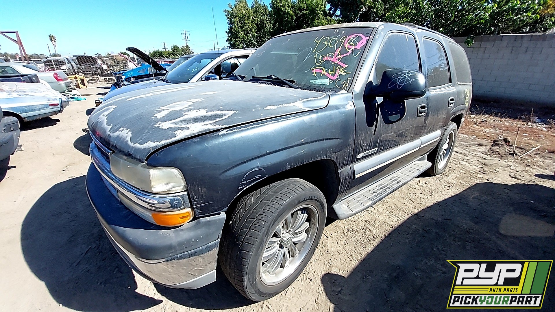 2003 CHEVROLET TAHOE partes disponibles