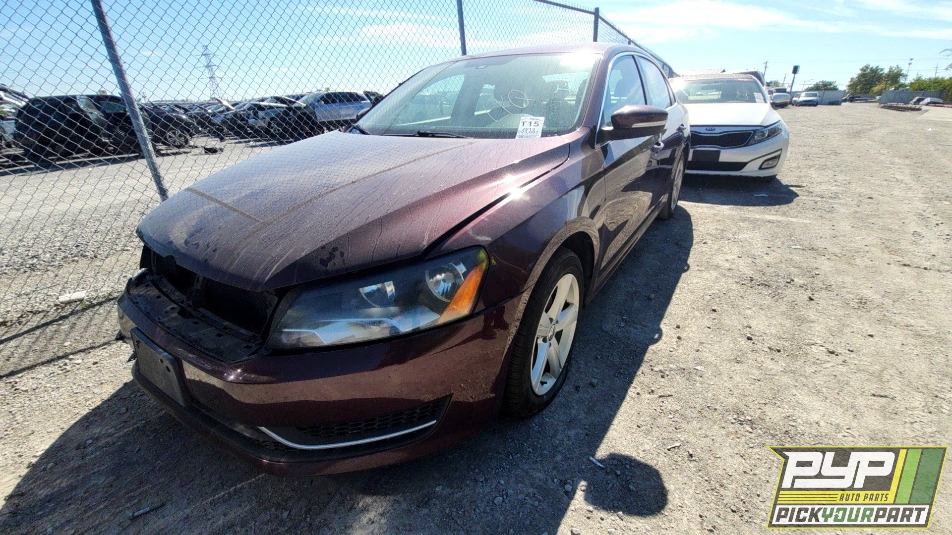 2013 VOLKSWAGEN PASSAT partes disponibles