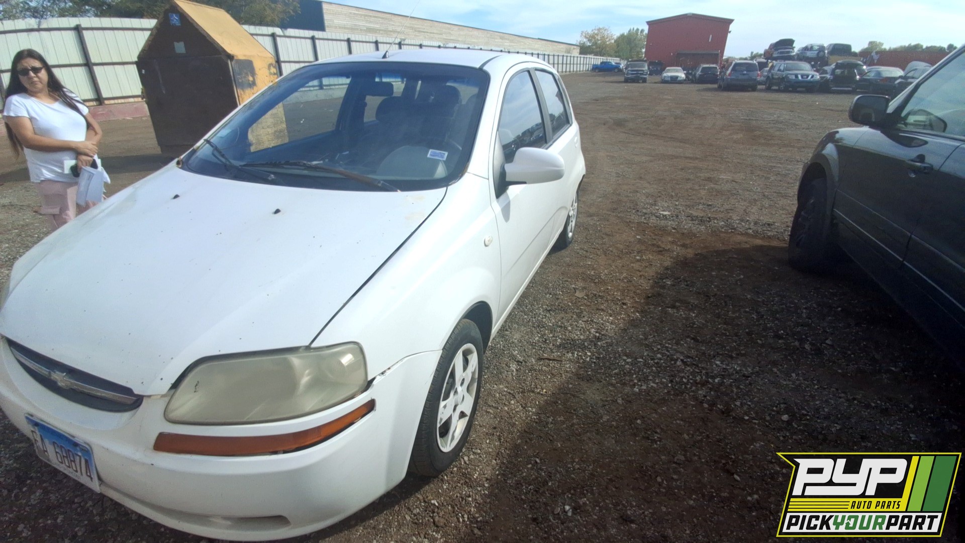 2005 CHEVROLET AVEO partes disponibles