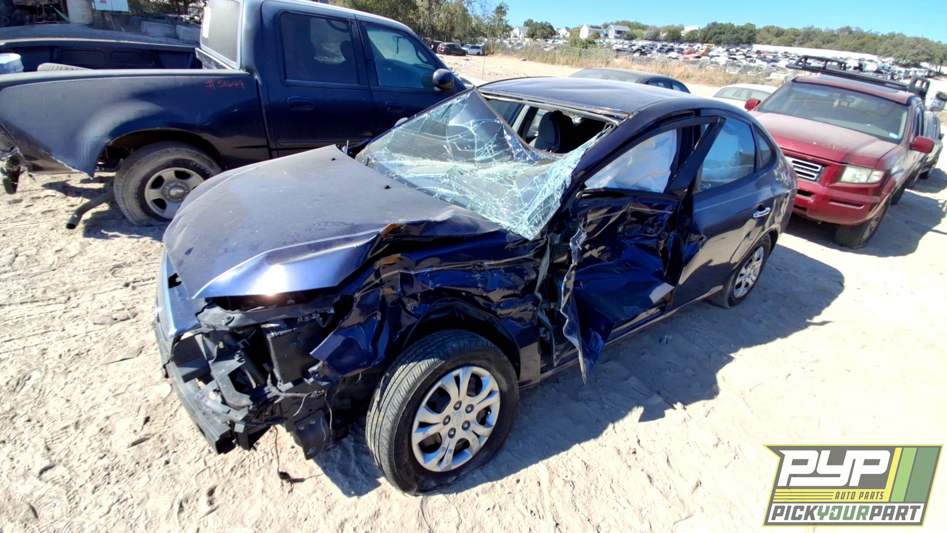 2010 HYUNDAI ELANTRA partes disponibles