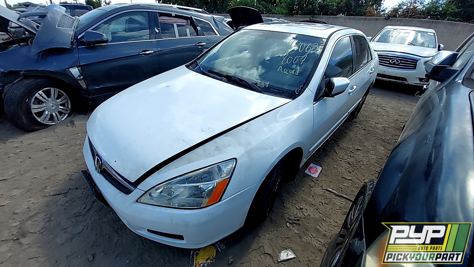 2007 HONDA ACCORD partes disponibles