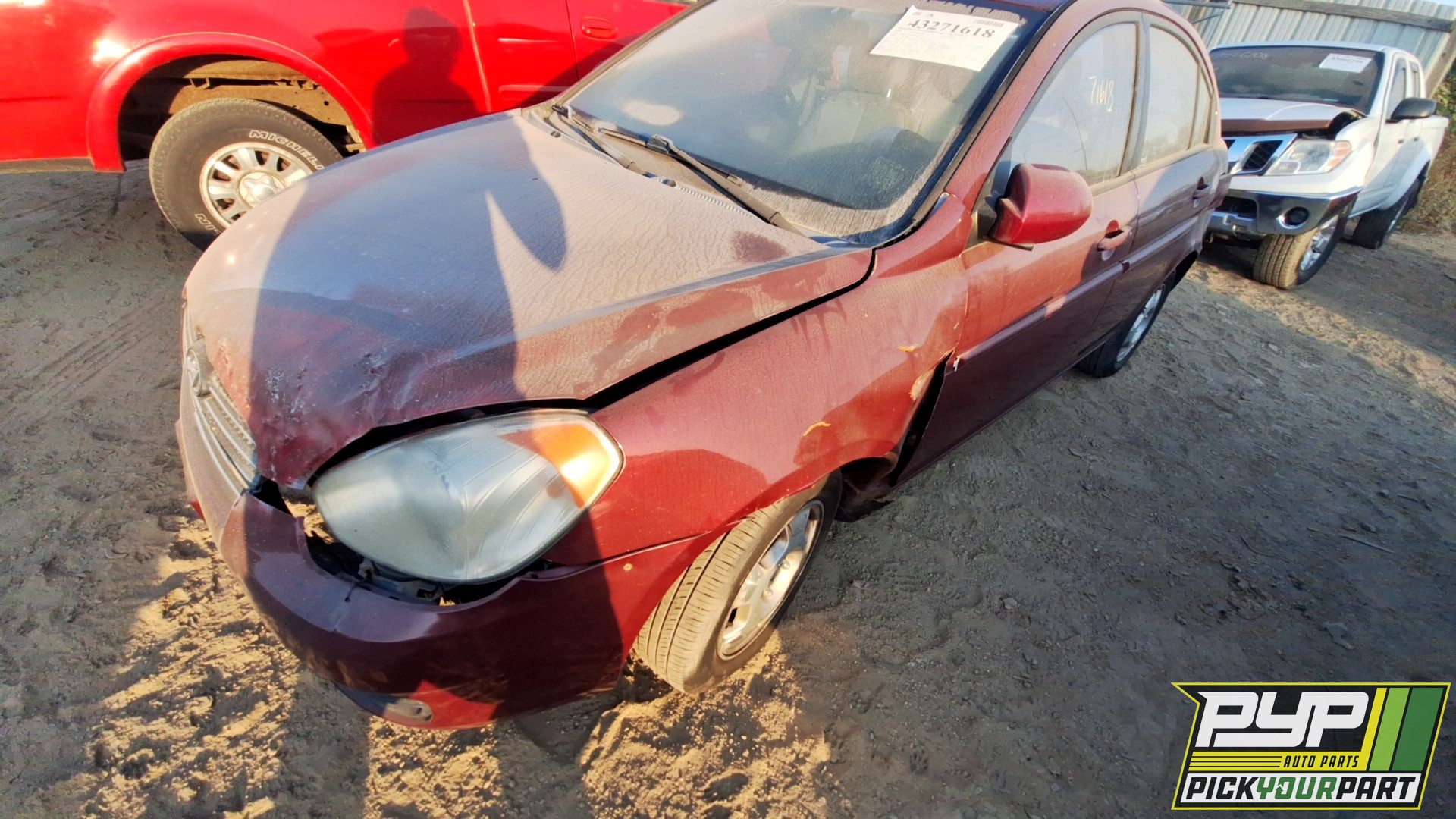 2008 HYUNDAI ACCENT partes disponibles