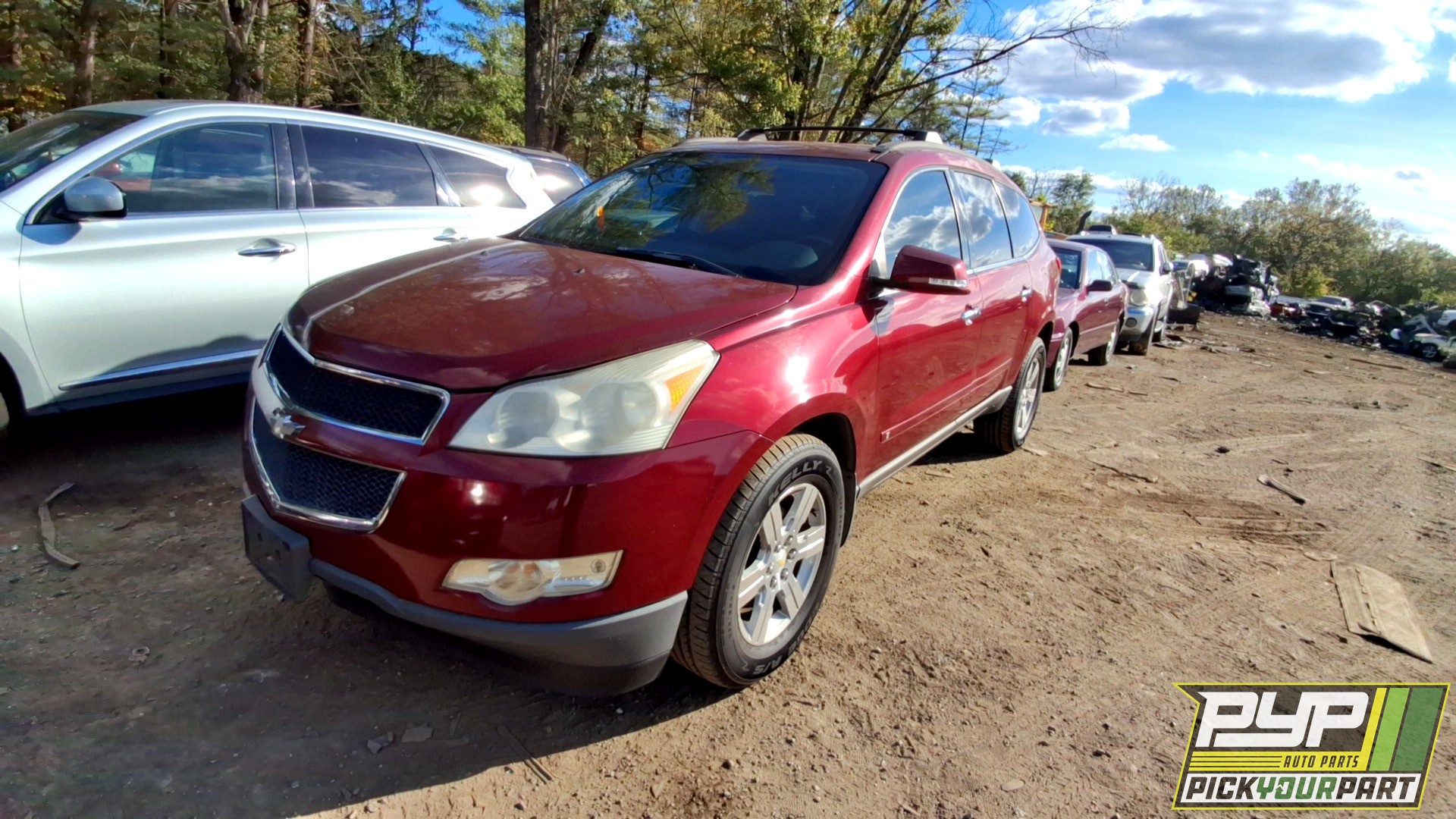 2010 CHEVROLET TRAVERSE partes disponibles