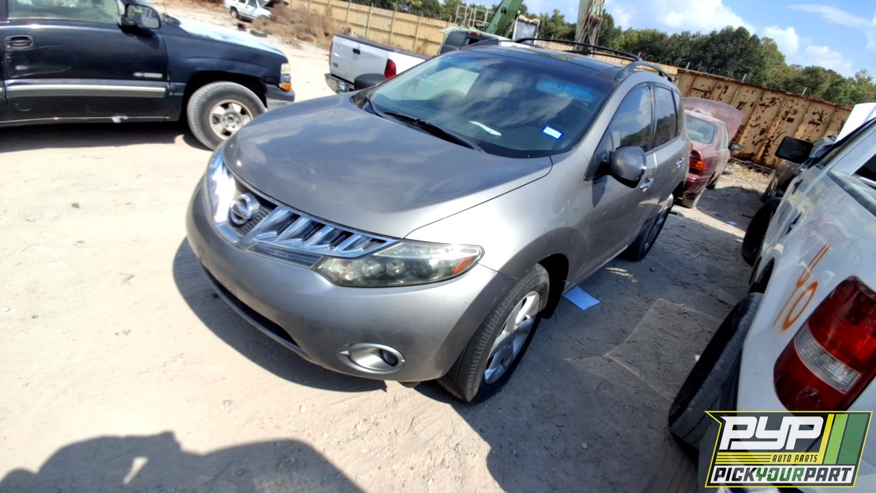 2010 NISSAN MURANO partes disponibles