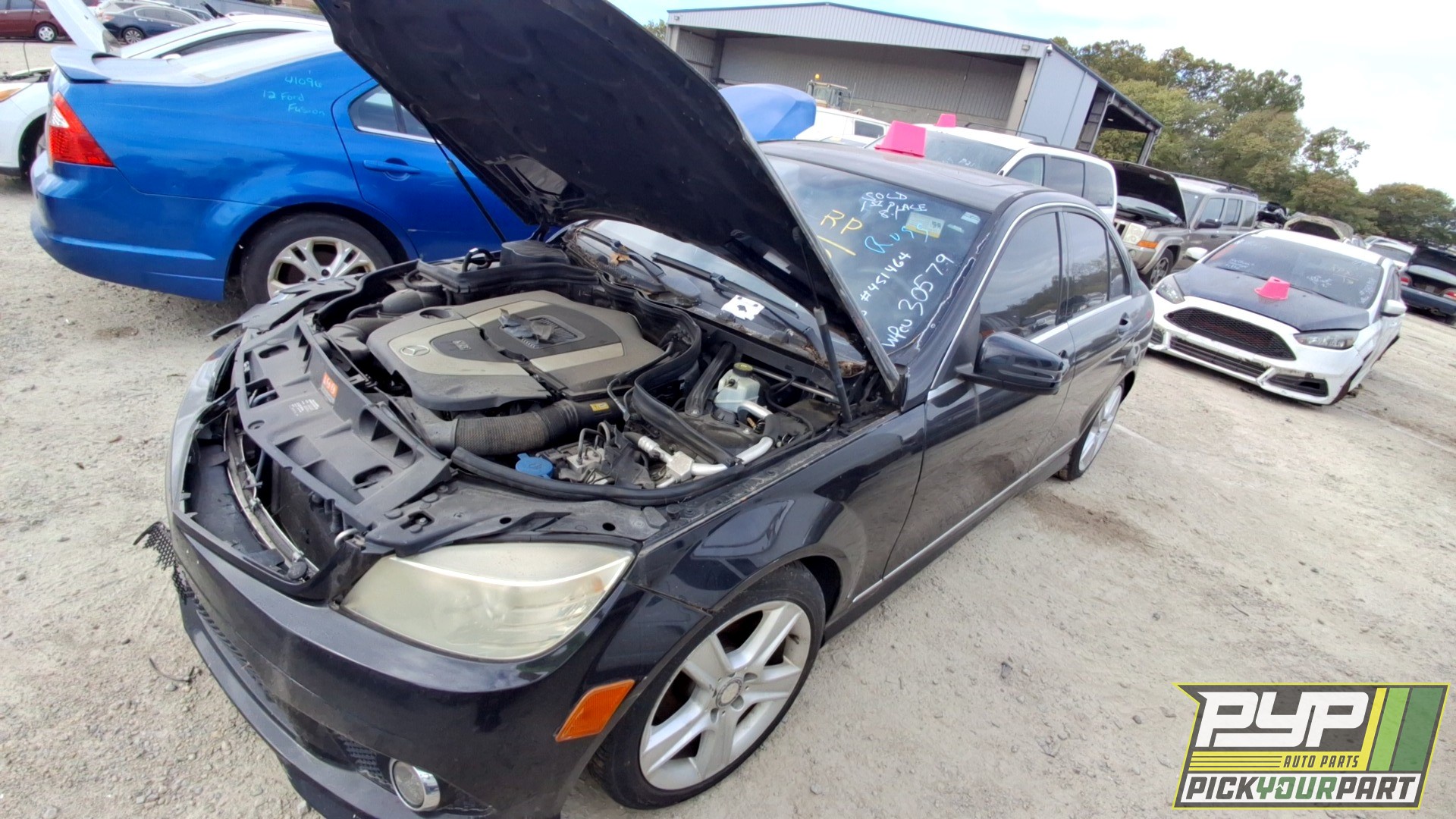 2010 MERCEDES-BENZ C300 partes disponibles