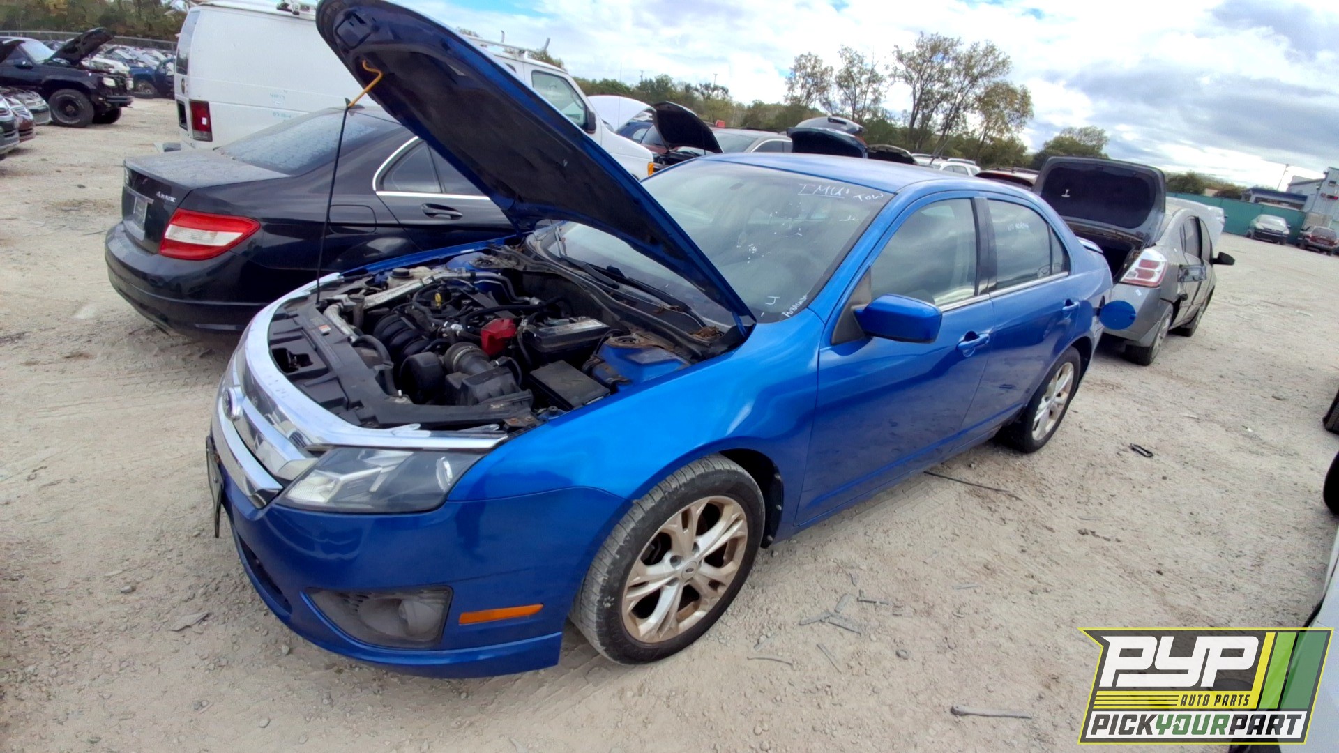 2012 FORD FUSION partes disponibles