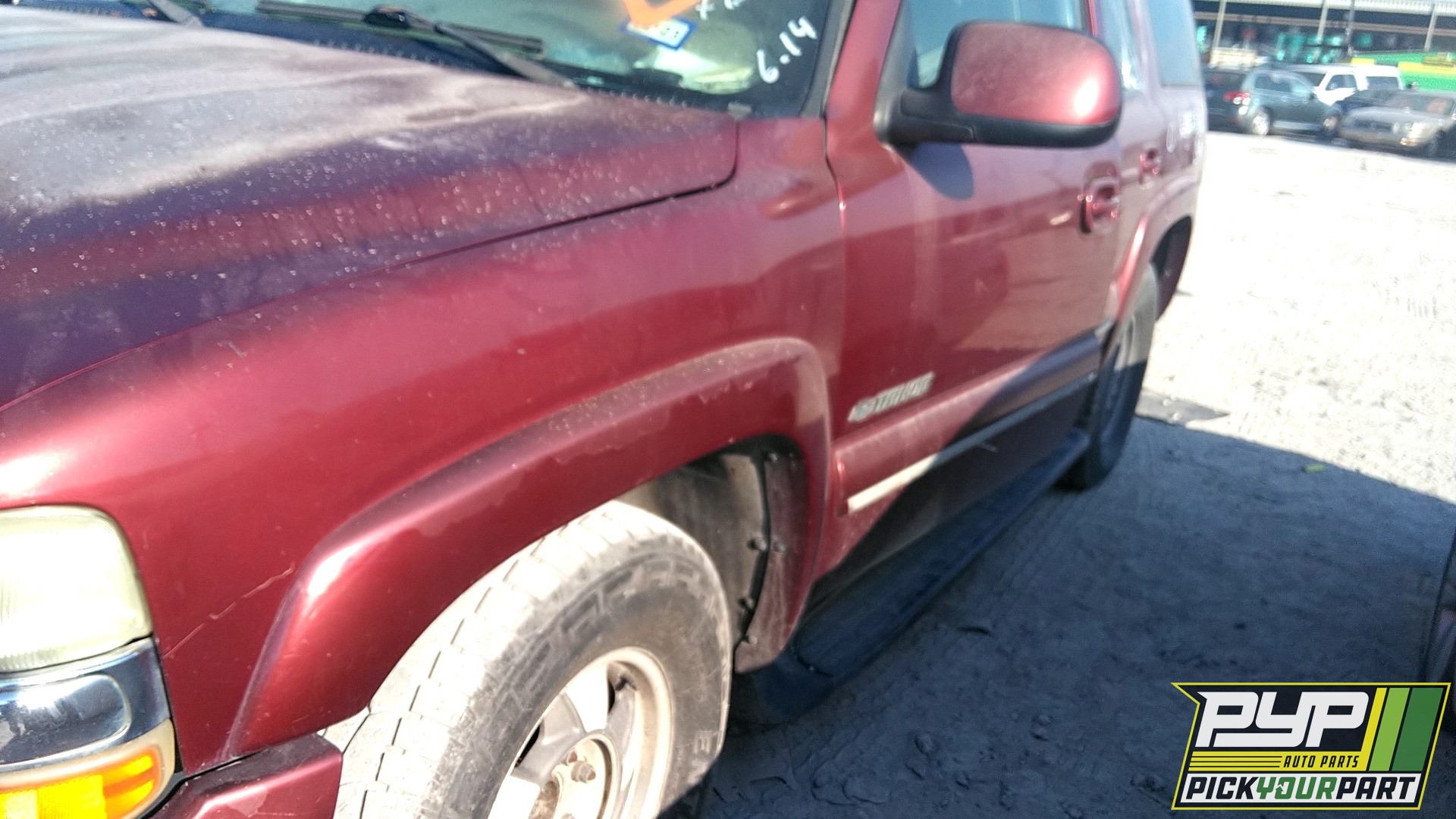 2002 CHEVROLET TAHOE available for parts