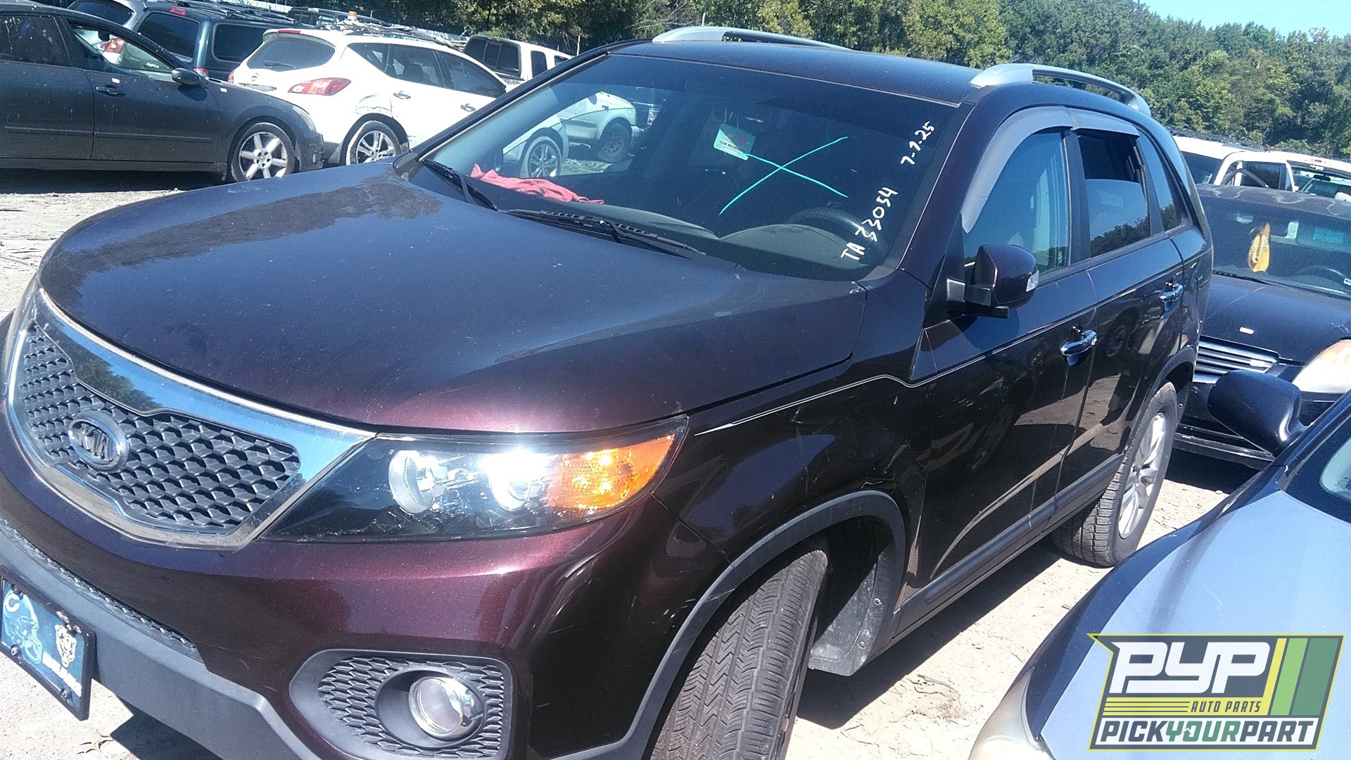 2011 KIA SORENTO partes disponibles