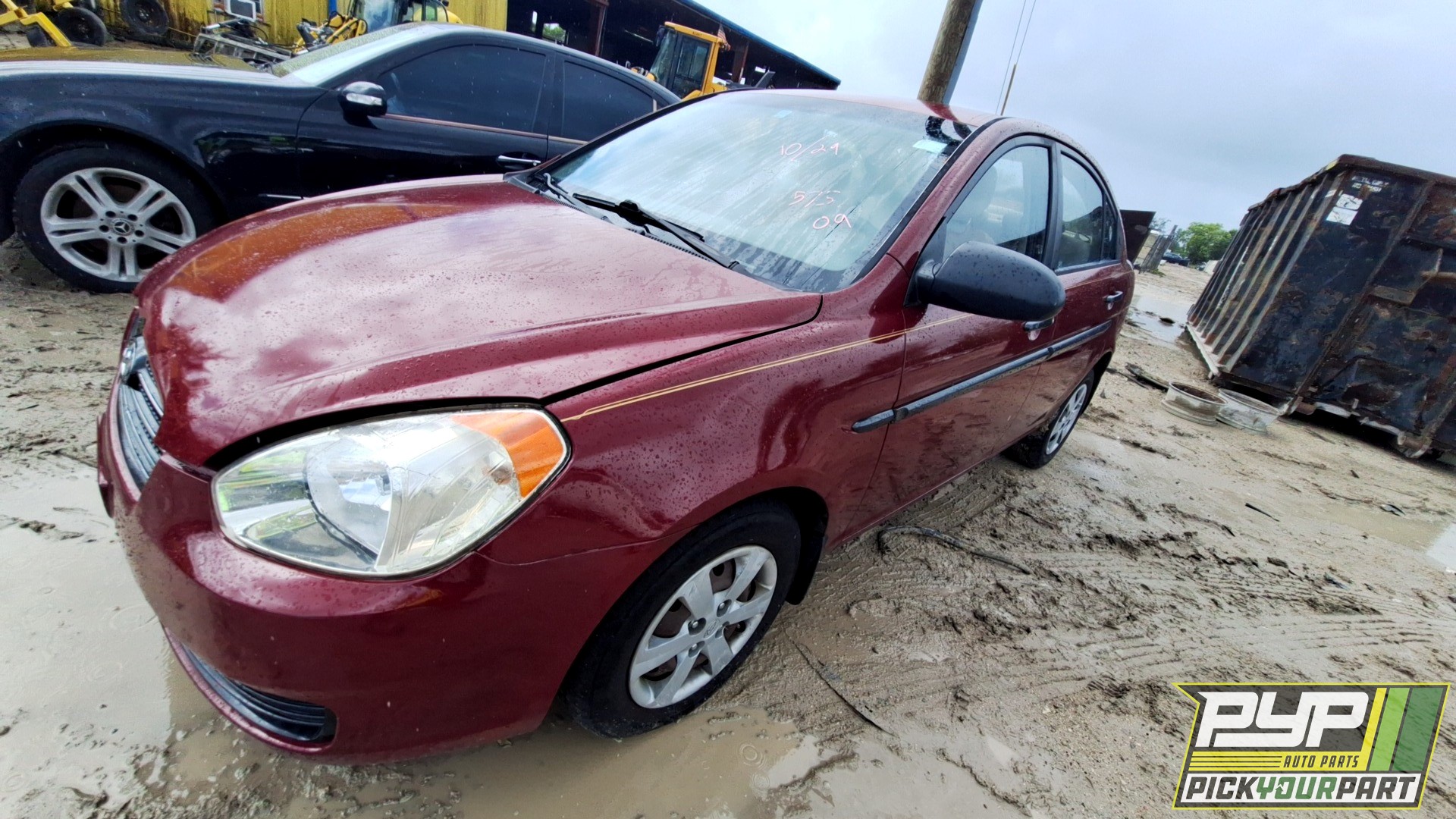 2009 HYUNDAI ACCENT partes disponibles