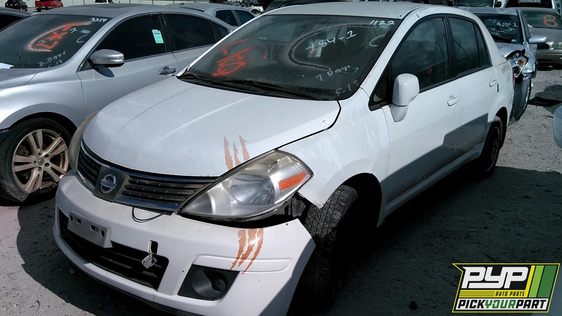 2009 NISSAN VERSA partes disponibles