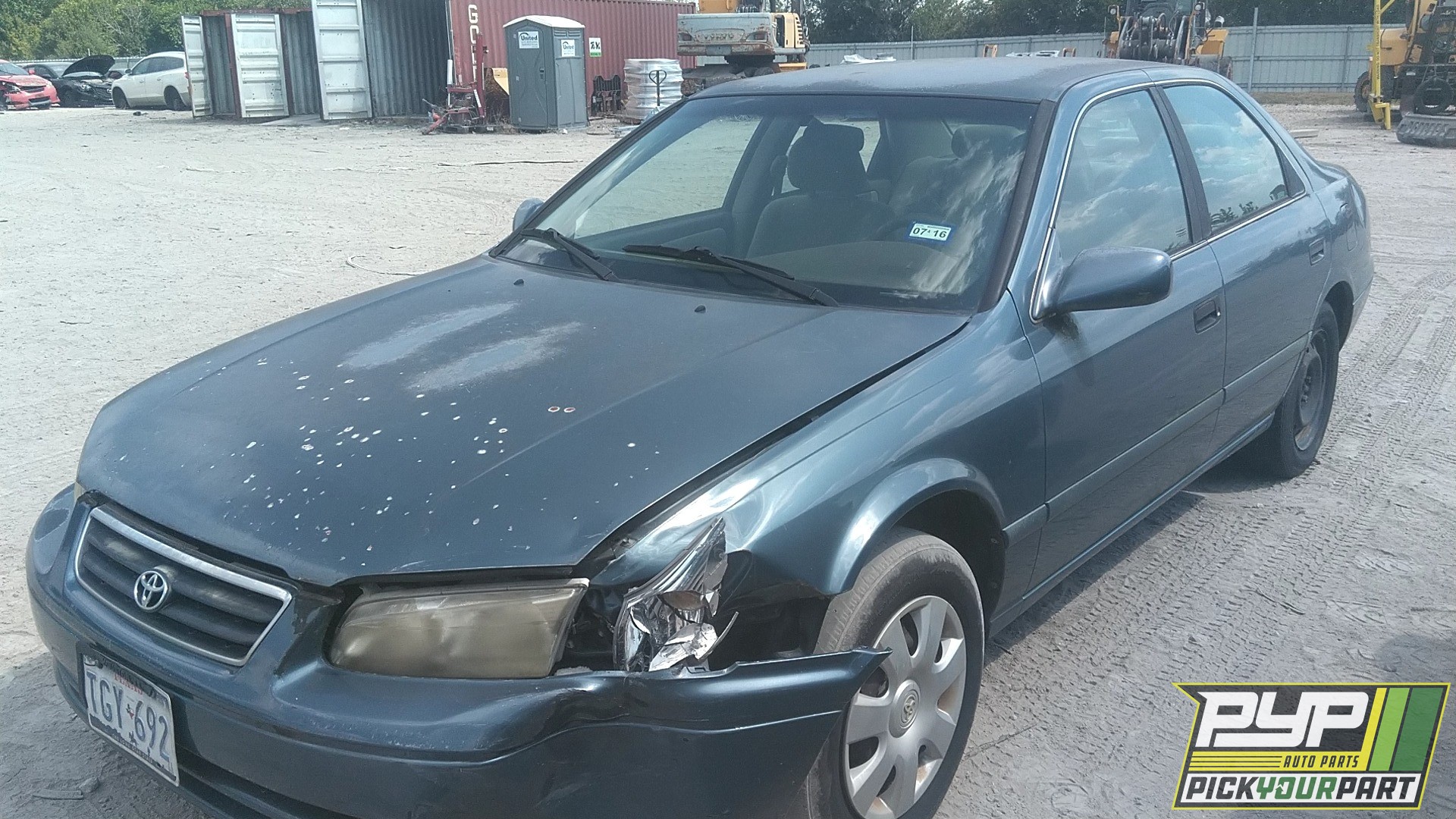 2000 TOYOTA CAMRY available for parts
