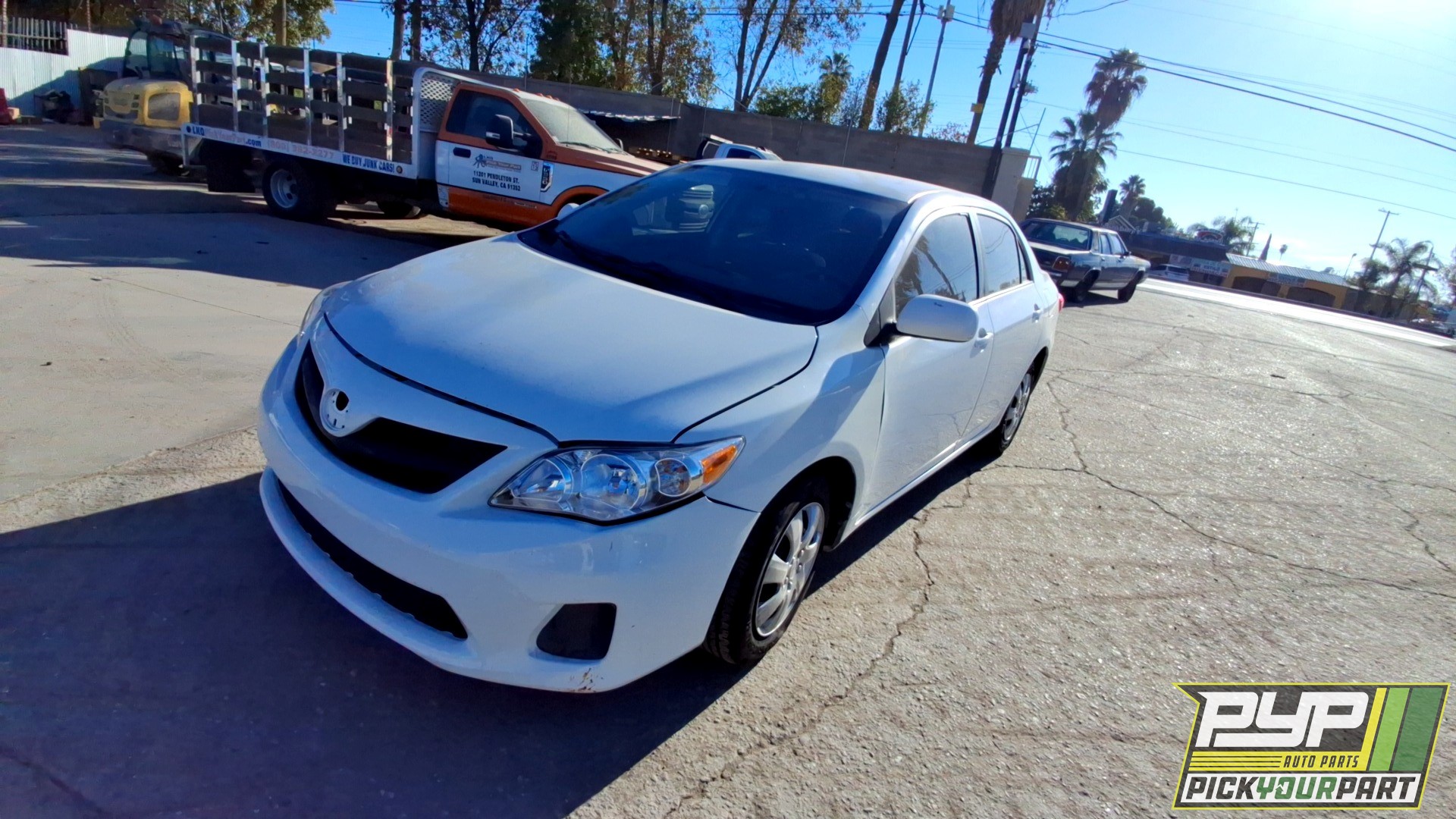 2011 TOYOTA COROLLA partes disponibles