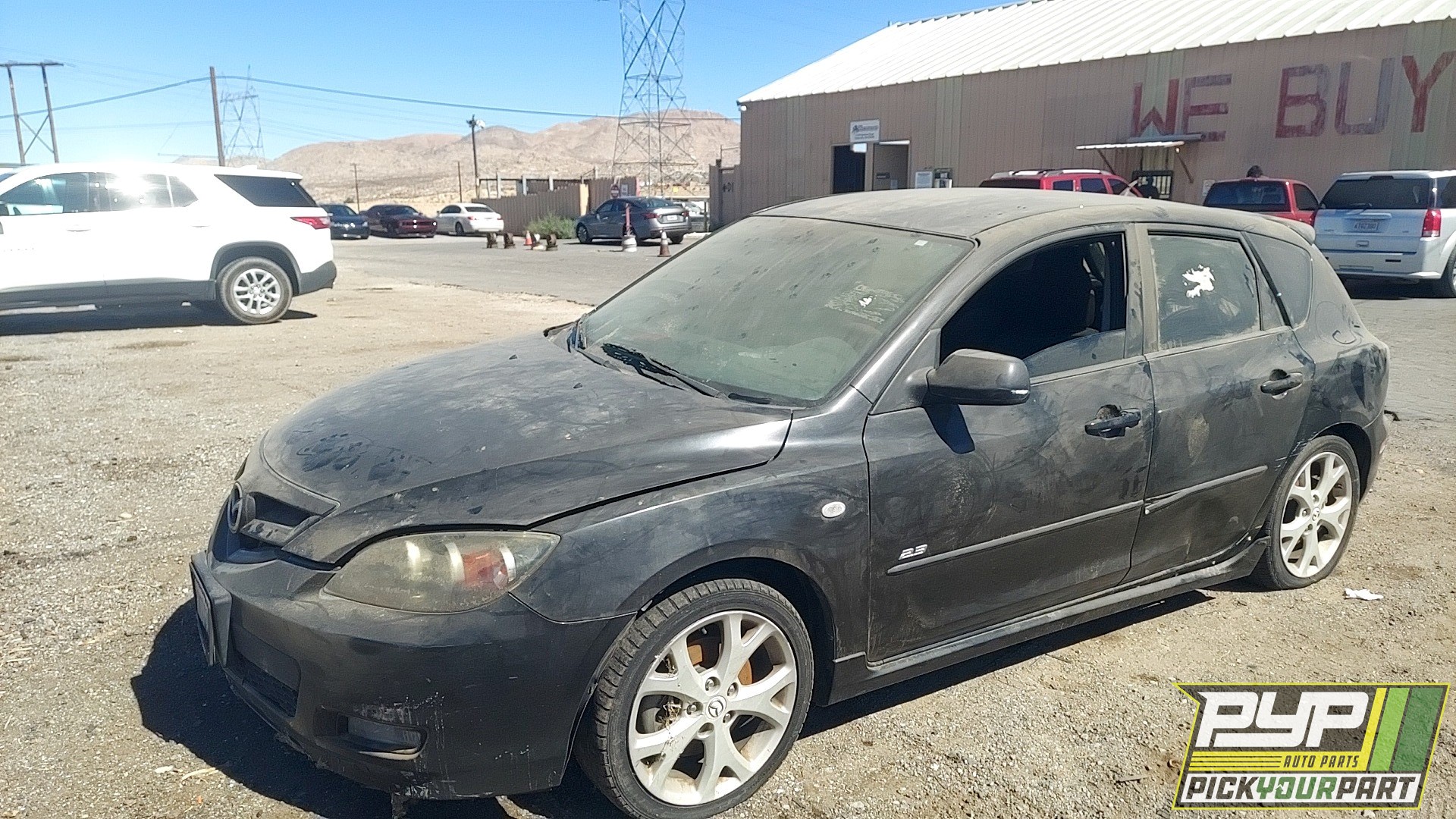 2008 MAZDA 3 available for parts