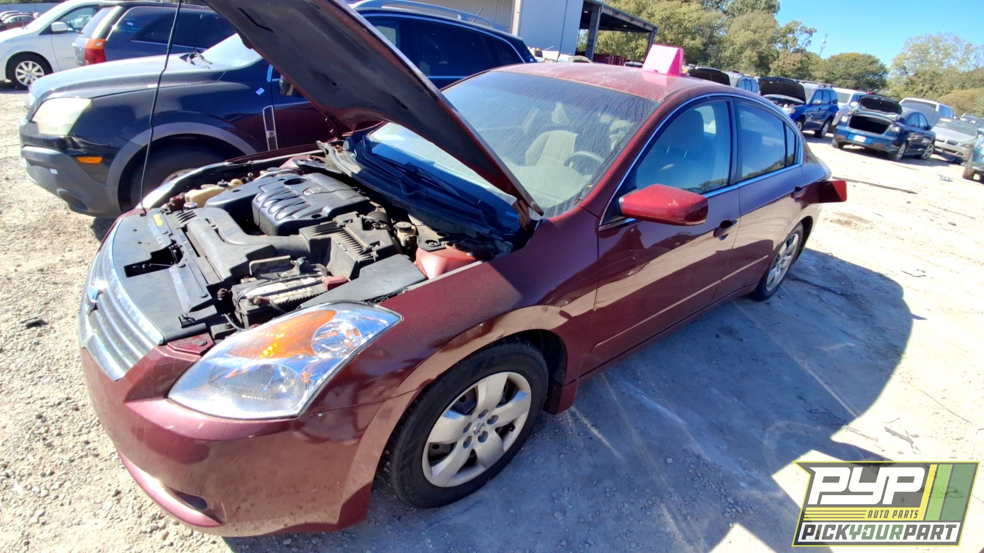 2007 NISSAN ALTIMA partes disponibles