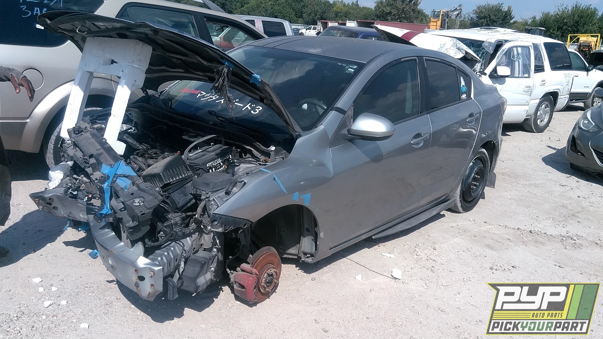 2013 MAZDA 3 partes disponibles