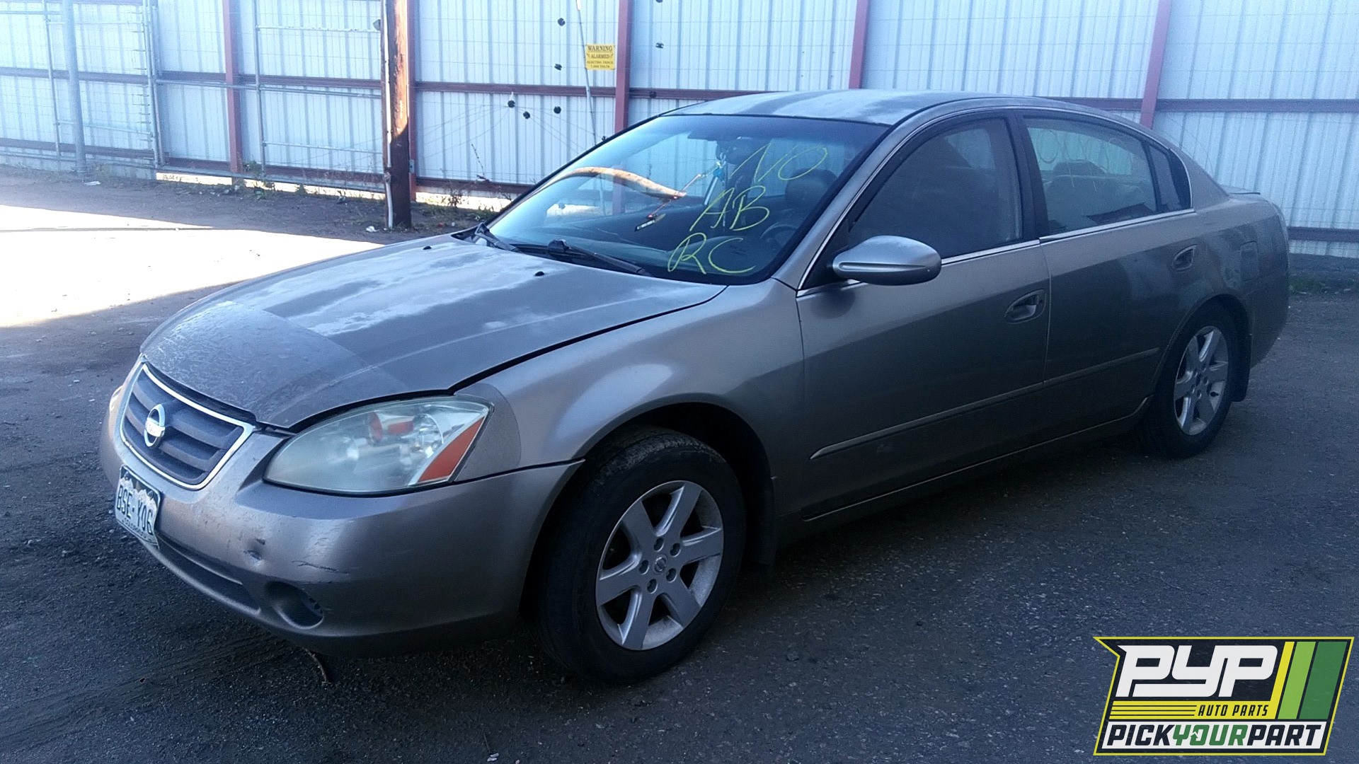 2002 NISSAN ALTIMA available for parts
