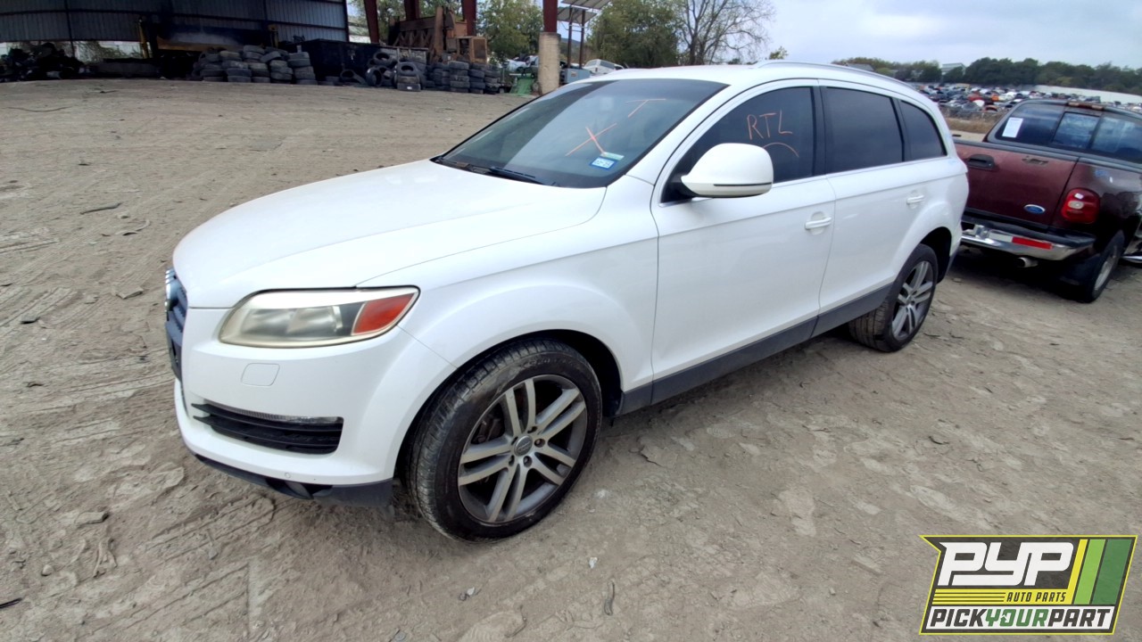 2008 AUDI Q7 partes disponibles