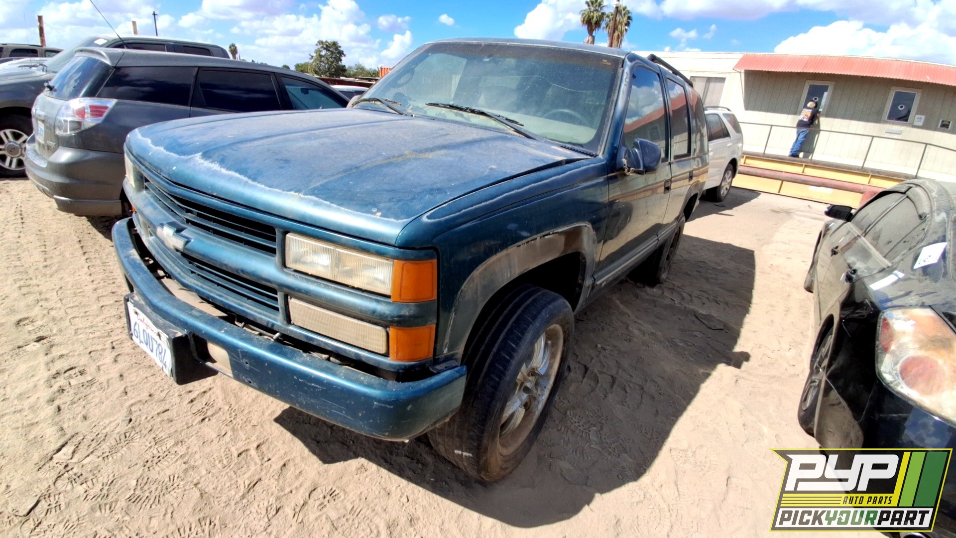 2000 CHEVROLET TAHOE partes disponibles