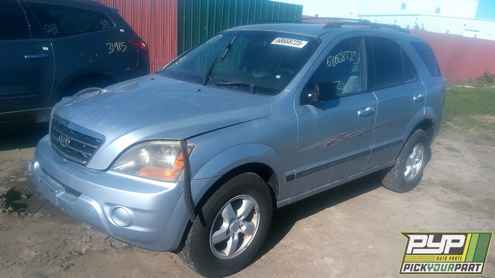 2007 KIA SORENTO partes disponibles