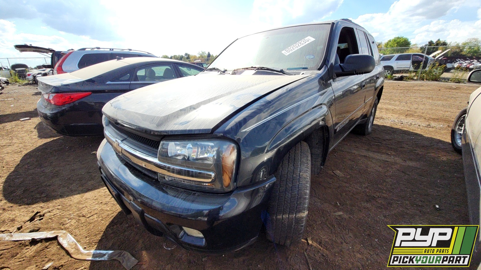 2003 CHEVROLET TRAILBLAZER partes disponibles