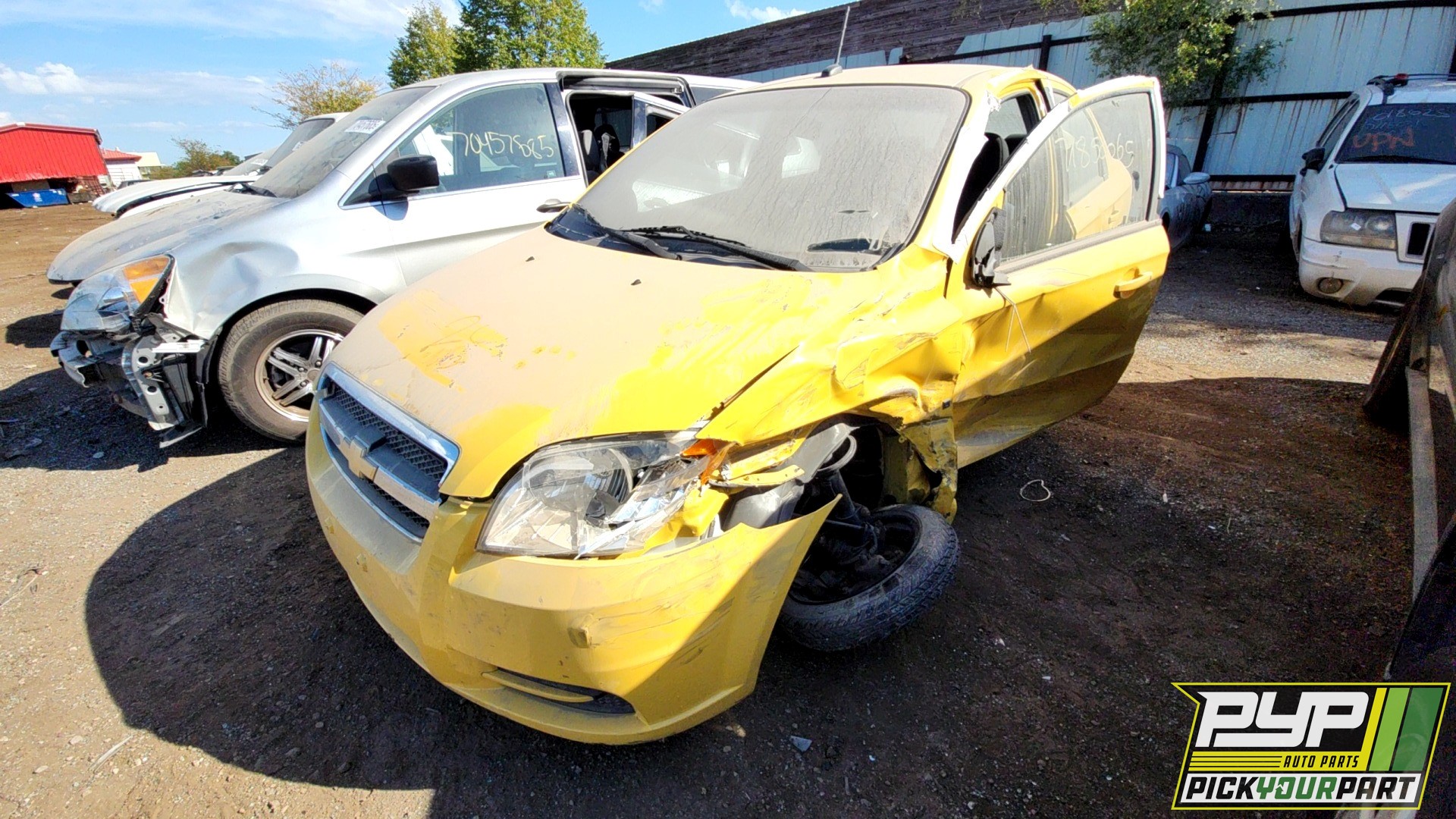 2009 CHEVROLET AVEO partes disponibles