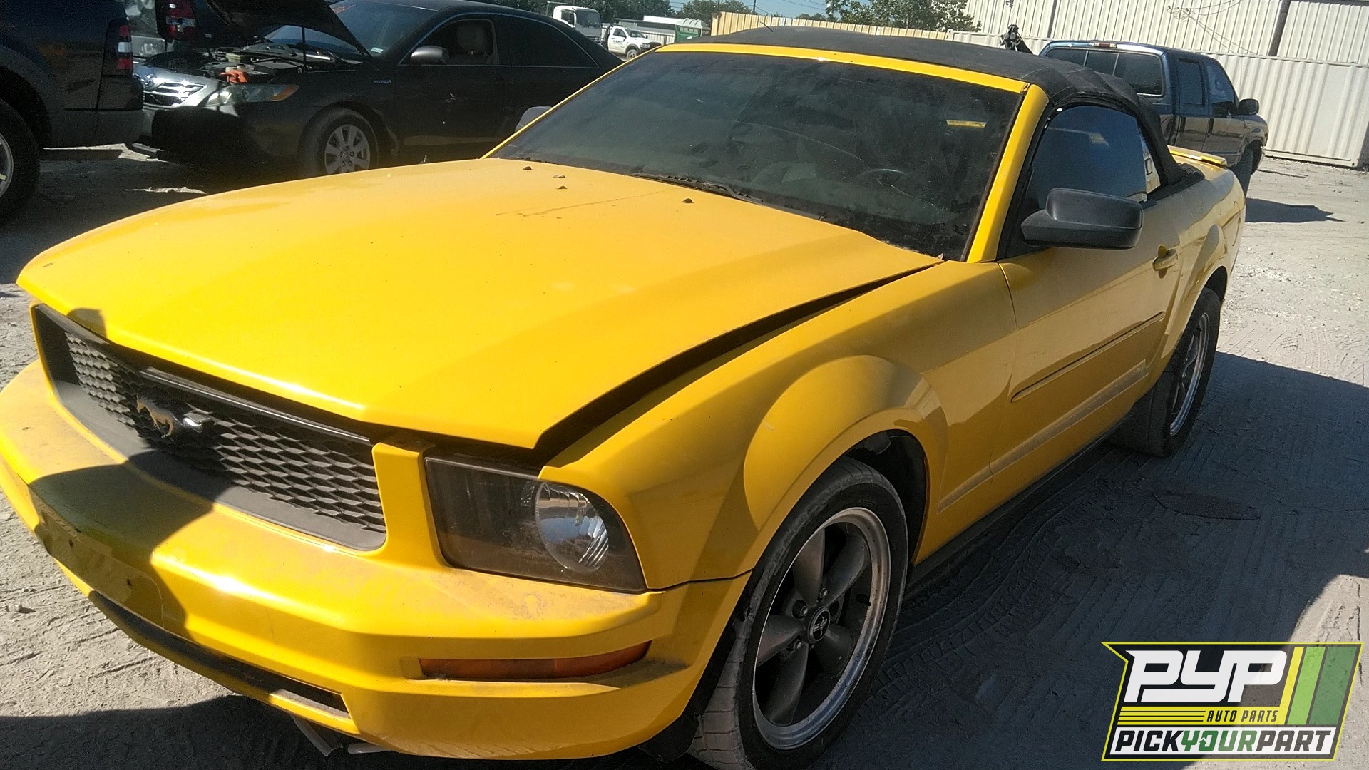 2007 FORD MUSTANG partes disponibles