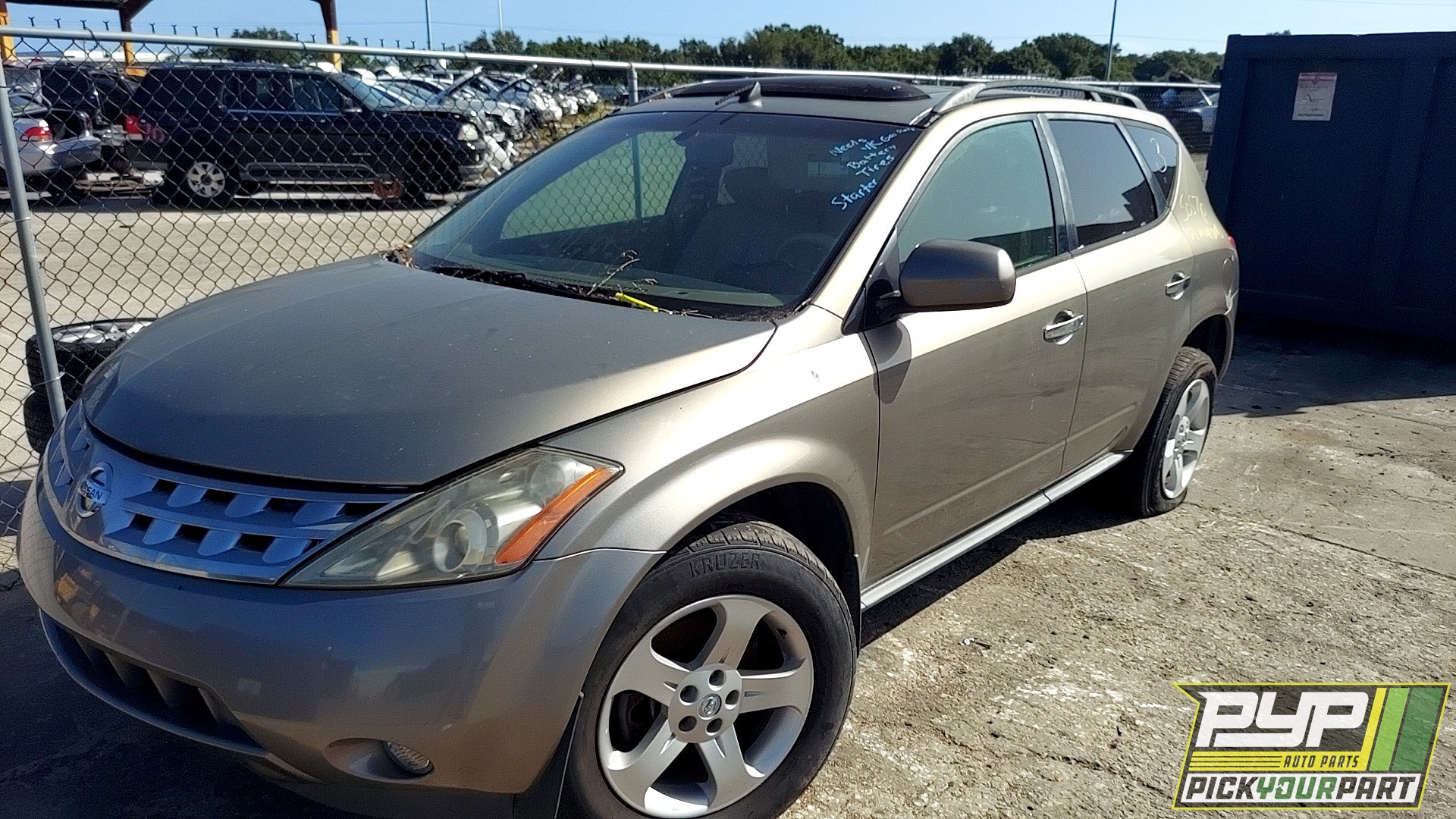 2004 NISSAN MURANO available for parts
