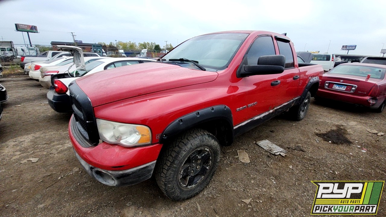 2005 DODGE RAM 1500 partes disponibles